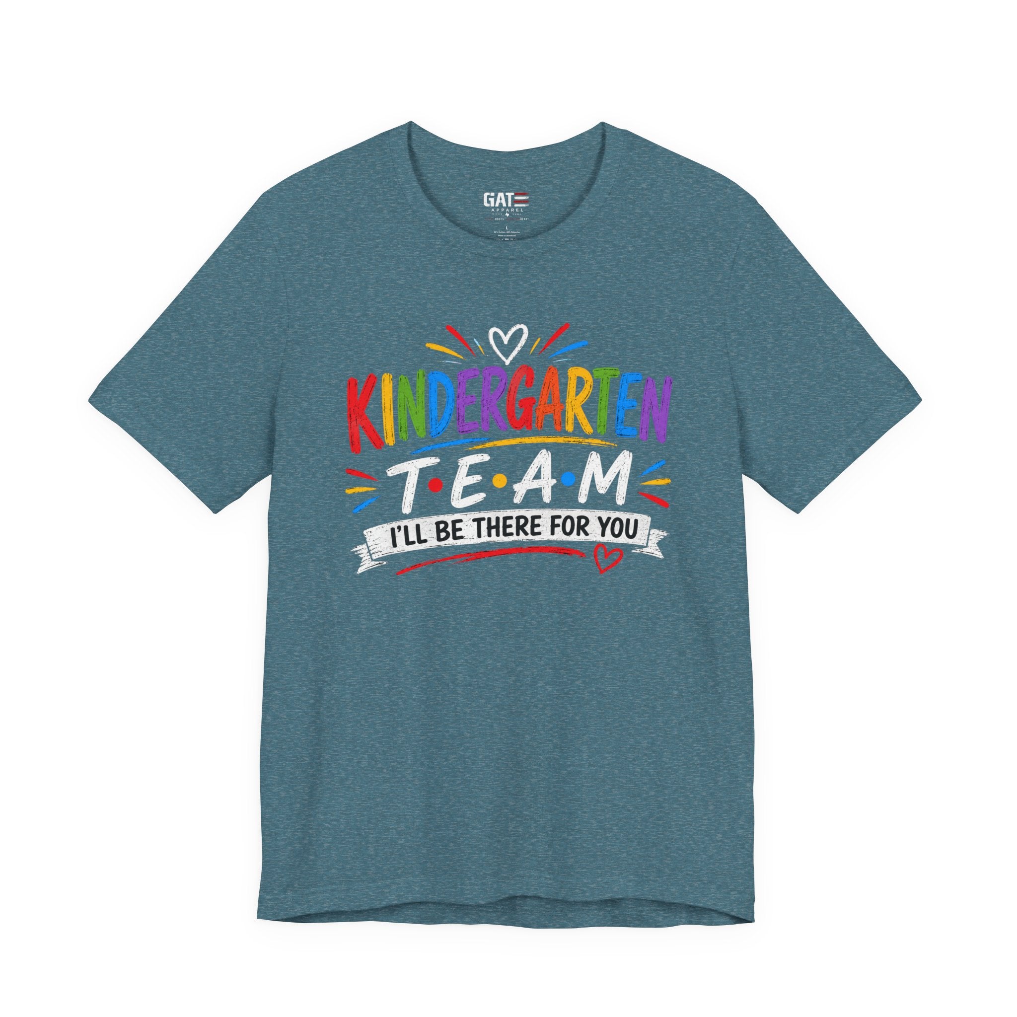 Kindergarten Team Tee, Teacher Squad Shirt, Color Dot Inspired Teacher Shirt, Grade Level Team Gift, School Staff Apparel, Friends Theme