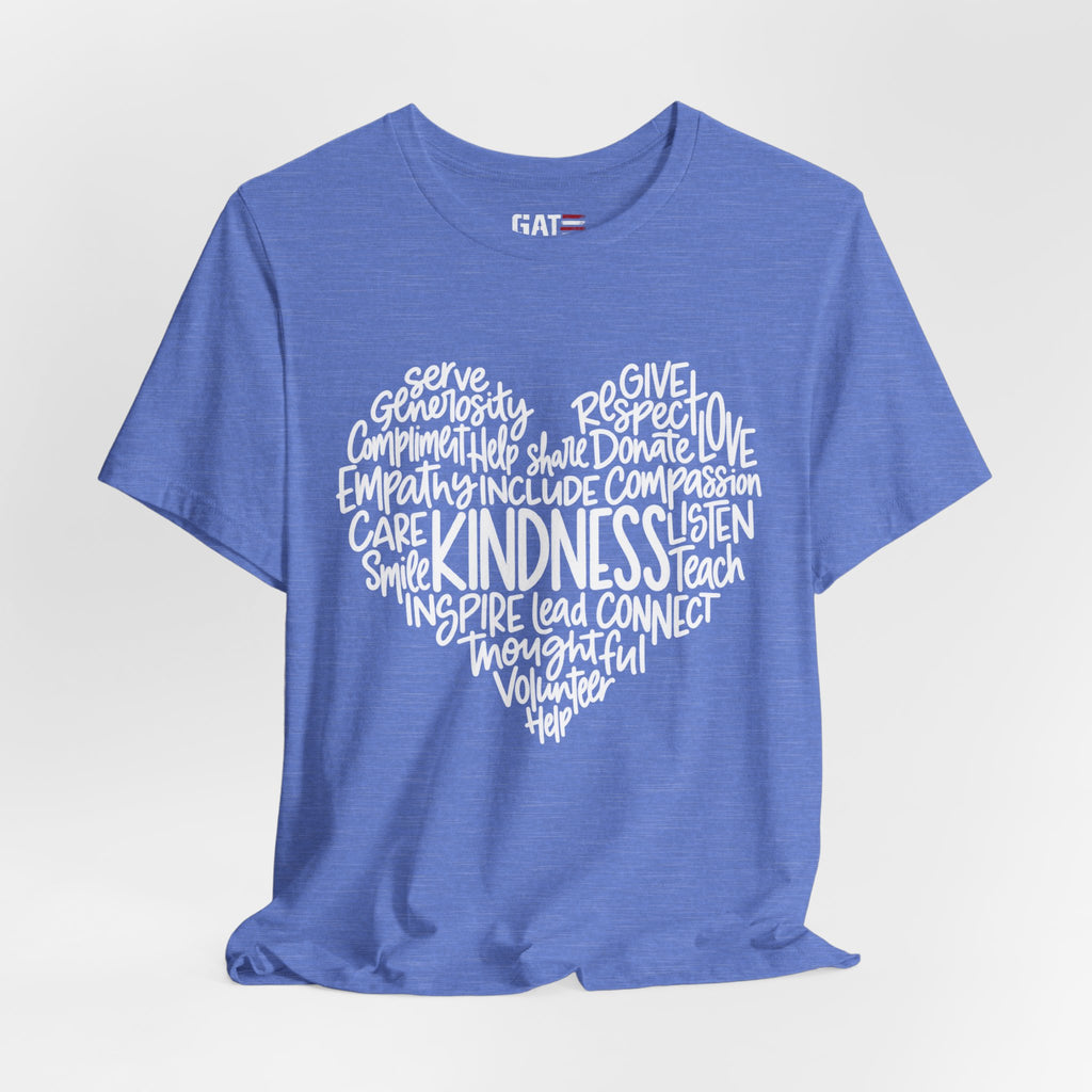 Kindness Teacher Tee — Motivational Words Unisex Jersey Short Sleeve
