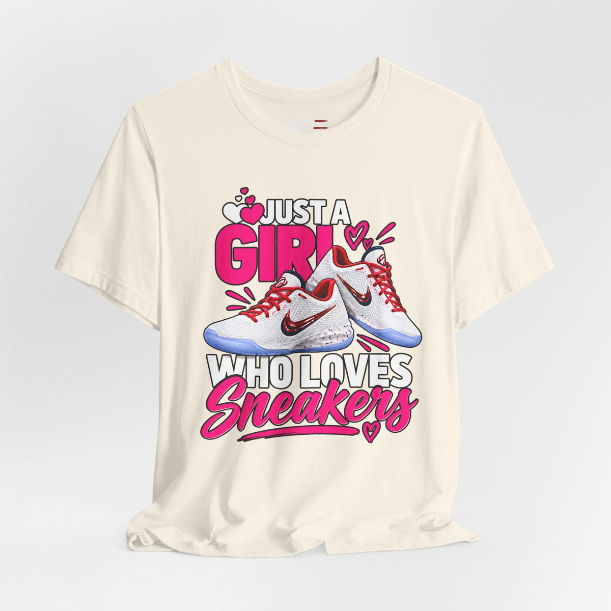 Caitlin Clark Caitlin 1s Just a Girl Sneaker Shirt | Style 4