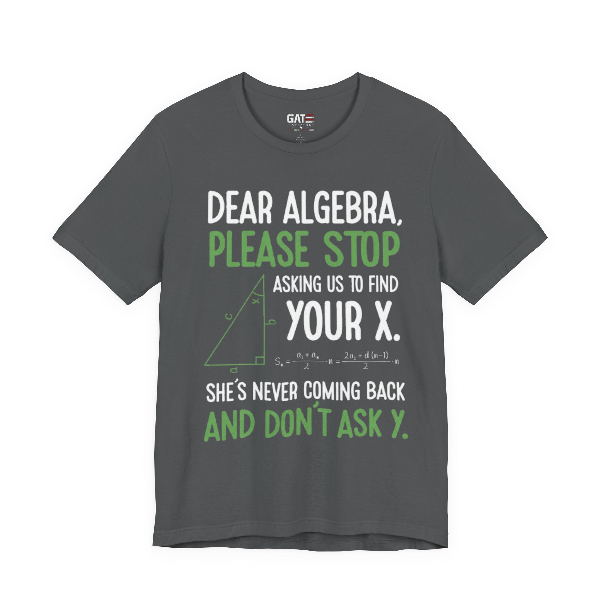 Funny Math Teacher Graphic Tee| Algebra Teacher