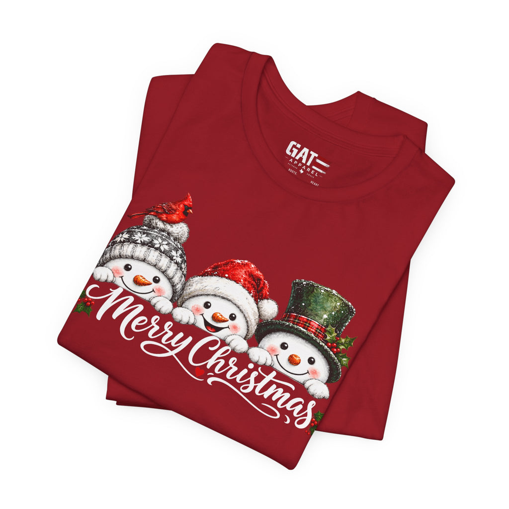Merry Christmas Snowman Shirt - product mockup view 42