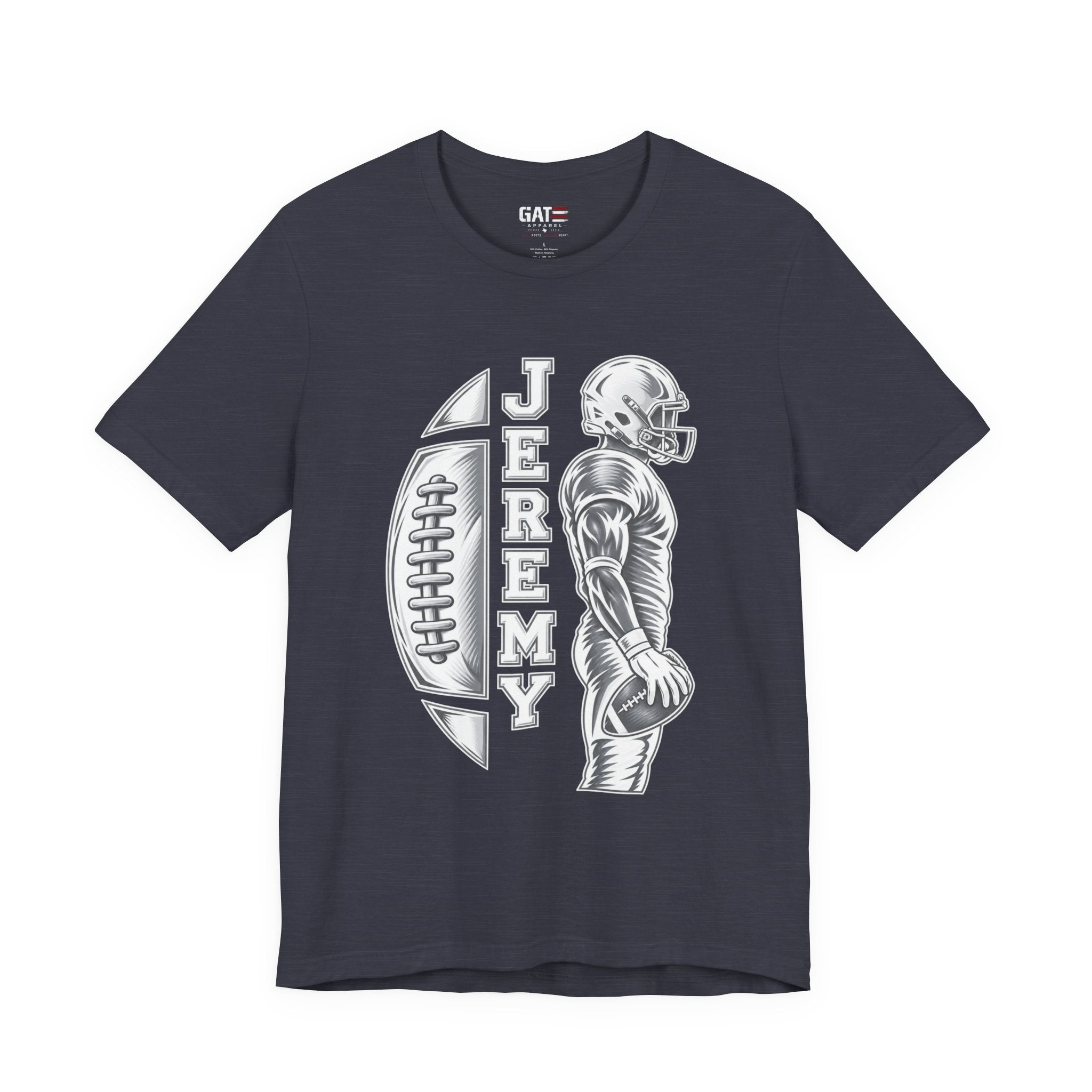 Football Mom Personalized Shirt Custom Player Name Number Game Day Tee