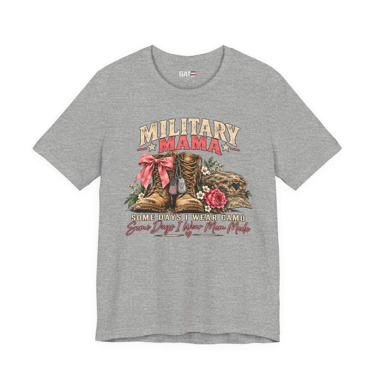 Military Mama Shirt | Serving My Country, Raising My Littles Tee