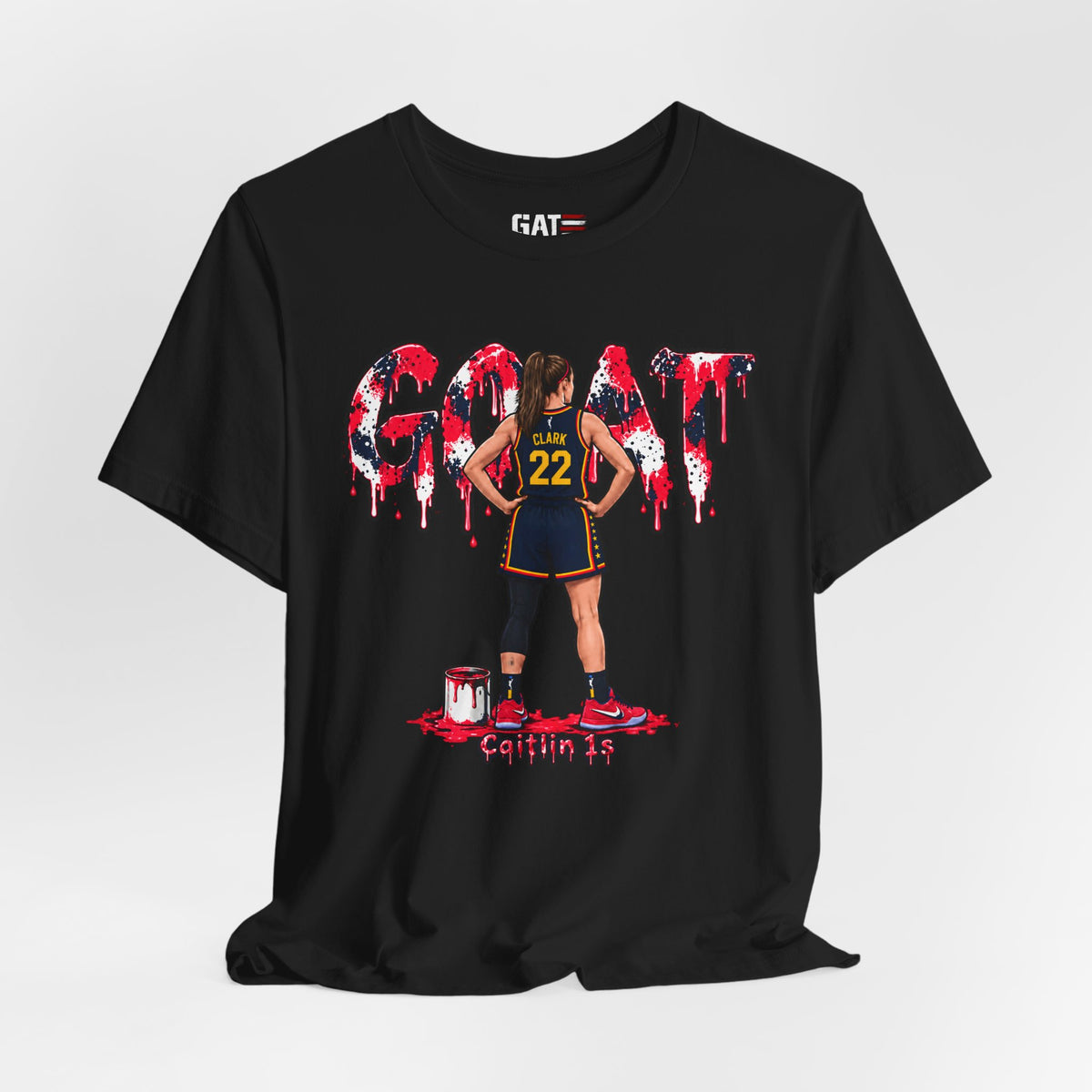 Caitlin Clark Caitlin 1s GOAT Sneaker Shirt | Fever Tee