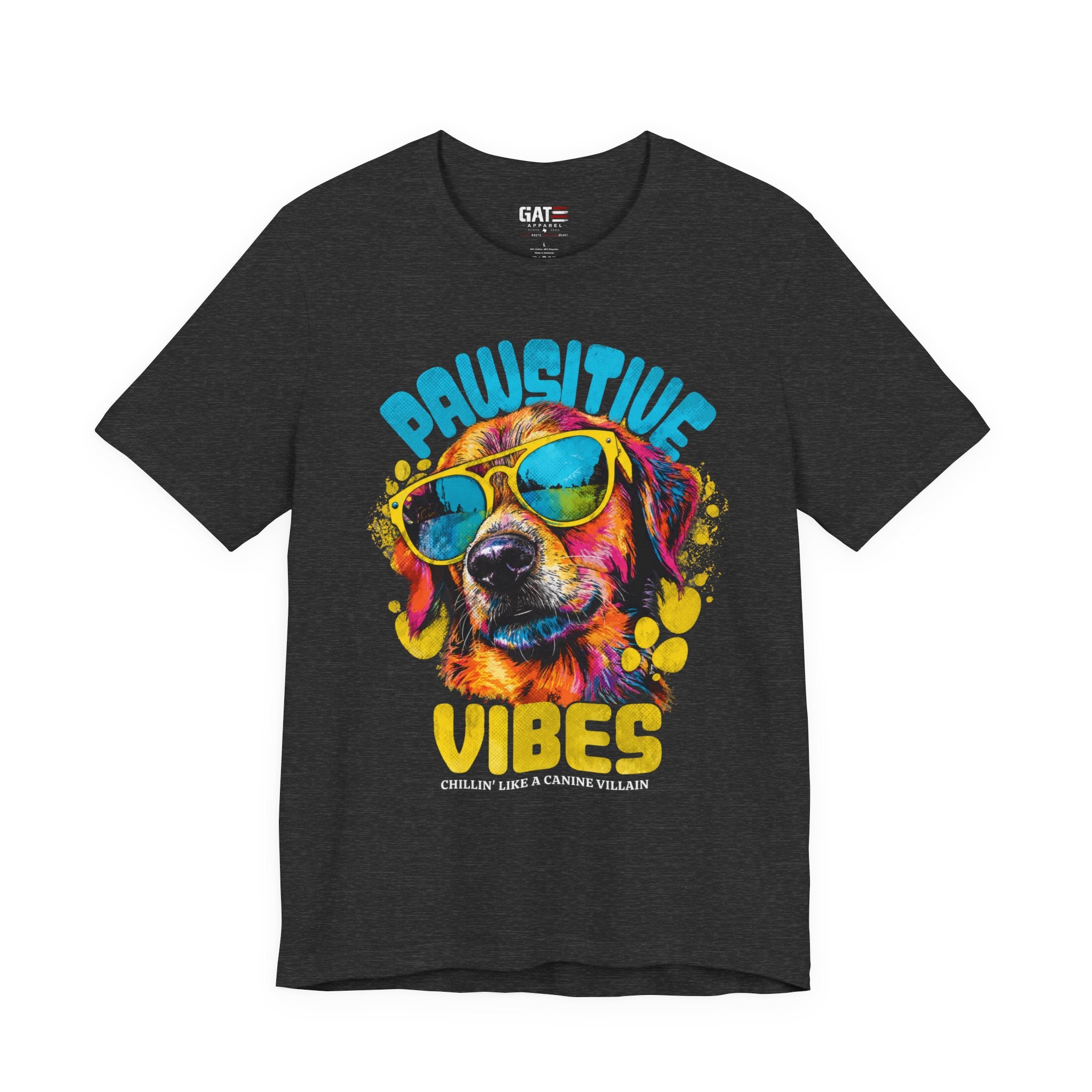 Pawesome Vibes Dog T-Shirt