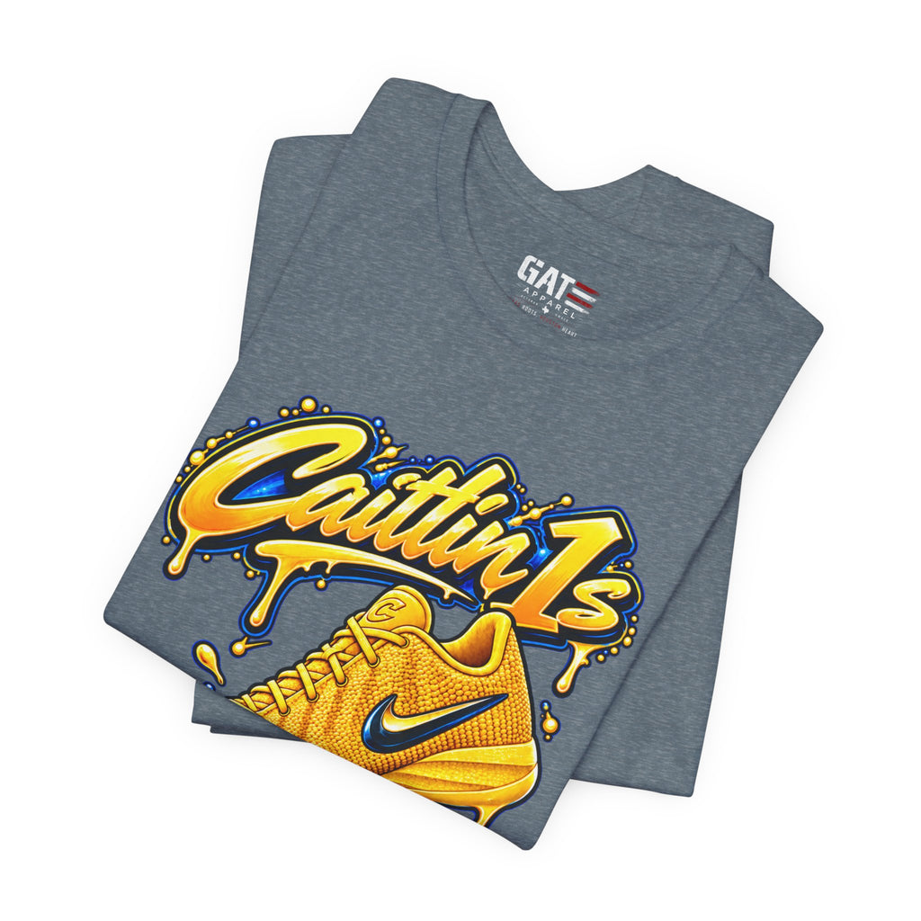 Caitlin Clark Caitlin 1s Yellow Zest Sneaker Shirt