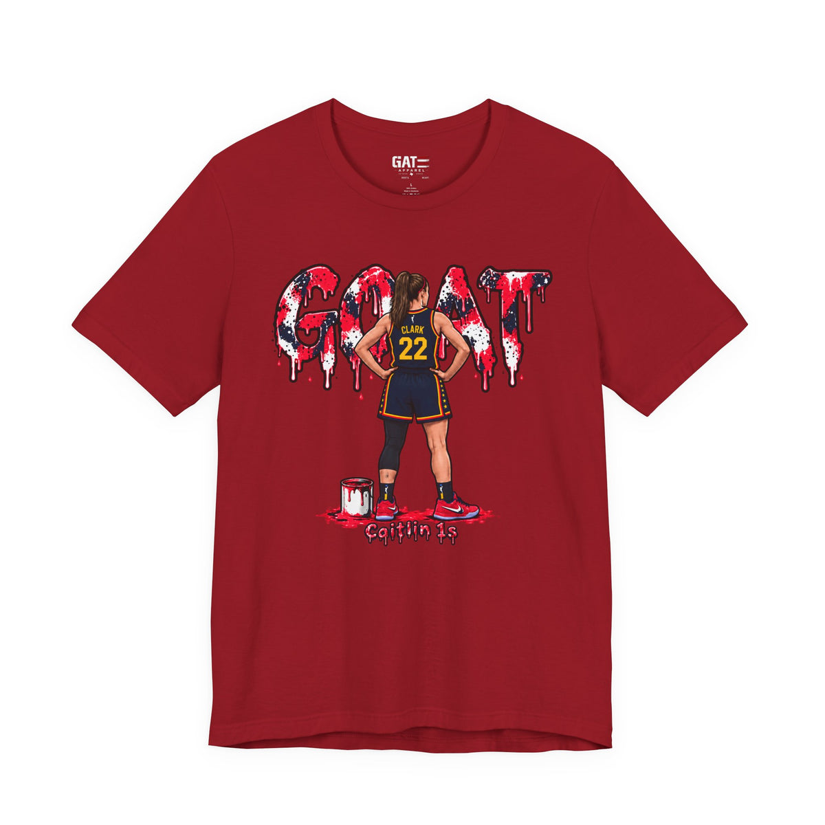 Caitlin Clark Caitlin 1s GOAT Sneaker Shirt | Fever Tee