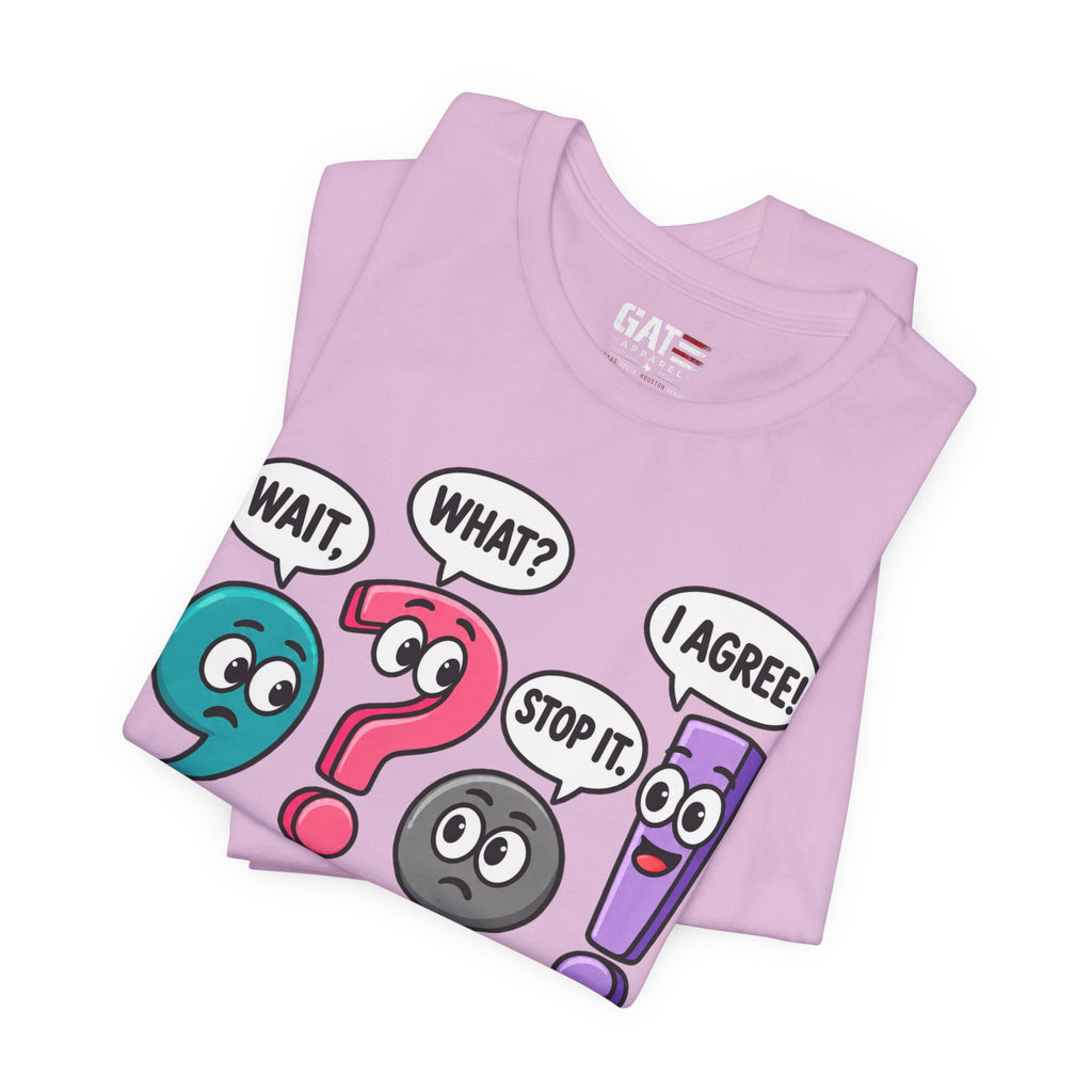Punctuation Teacher Shirt | Funny Grammar Classroom Tee