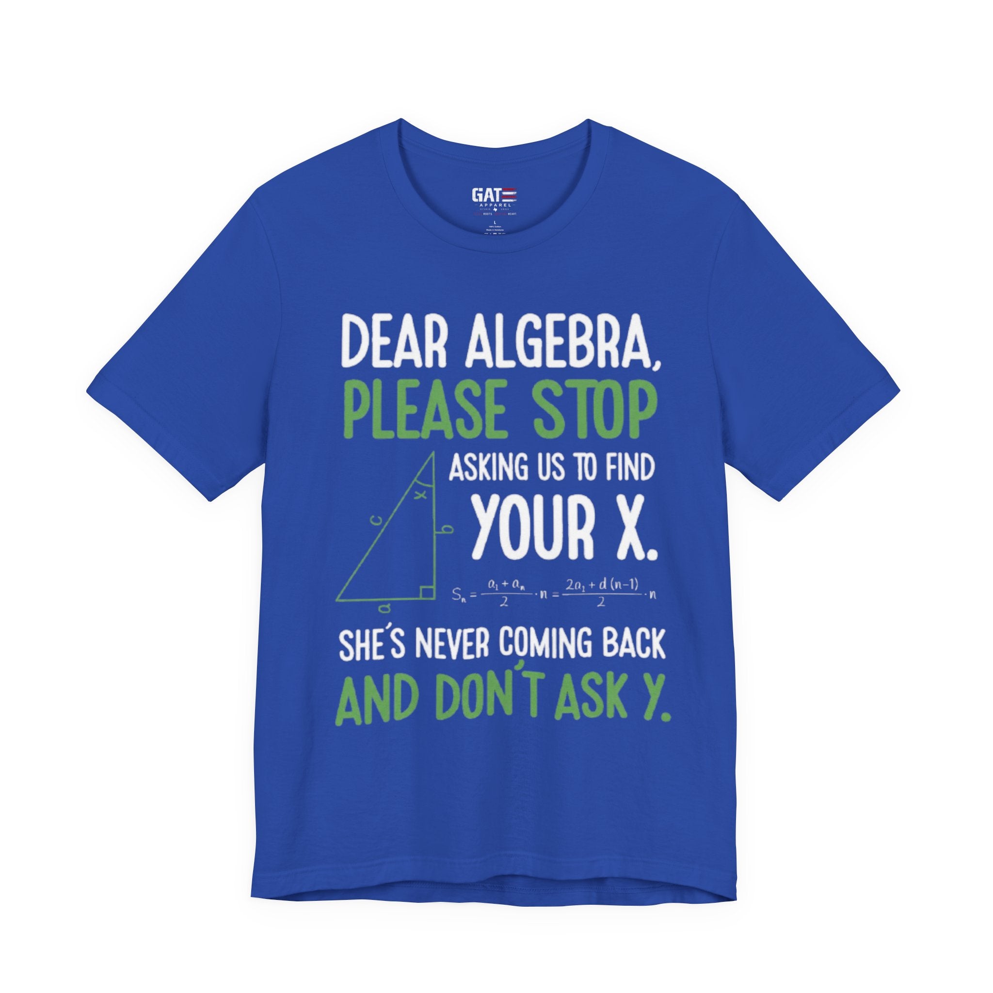 Funny Math Teacher Graphic Tee| Algebra Teacher