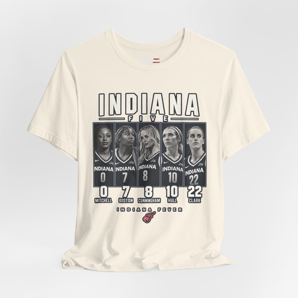 Indiana Fever The Five Shirt | Caitlin Clark WNBA Basketball Tee