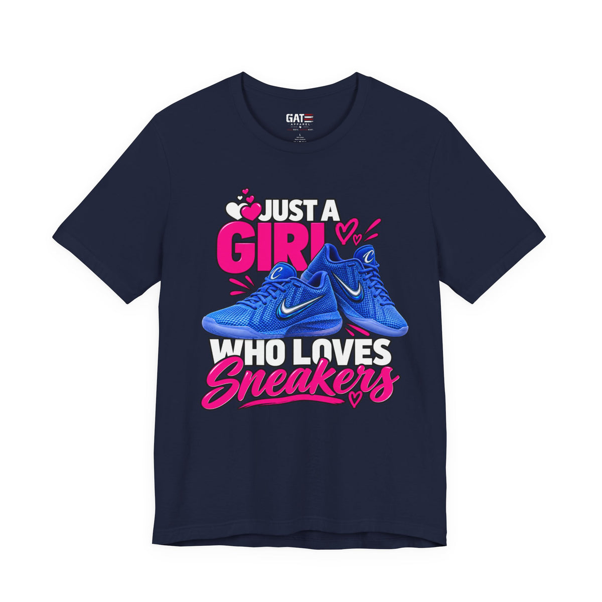 Caitlin Clark Caitlin 1s Just a Girl Sneaker Shirt | Style 1