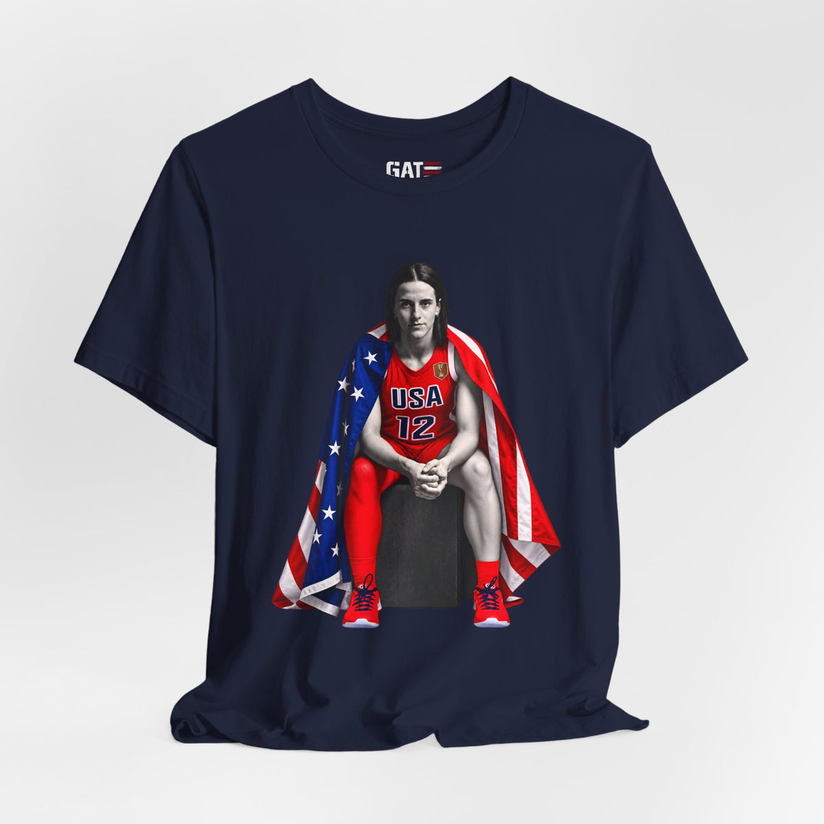 Caitlin Clark Team USA Shirt | Indiana Fever WNBA Tee