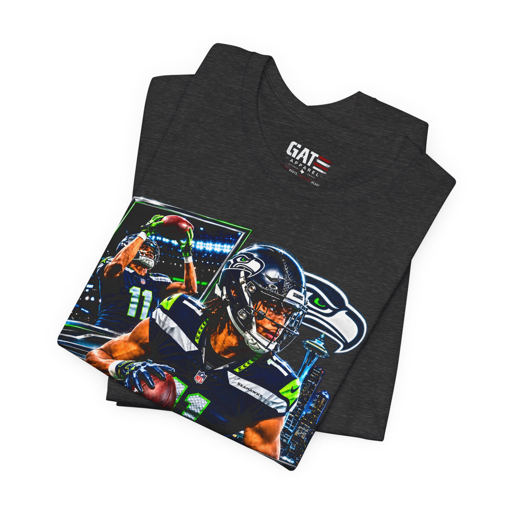 Jaxson Smith-Njigba Tee Retro Player Graphic T-Shirt