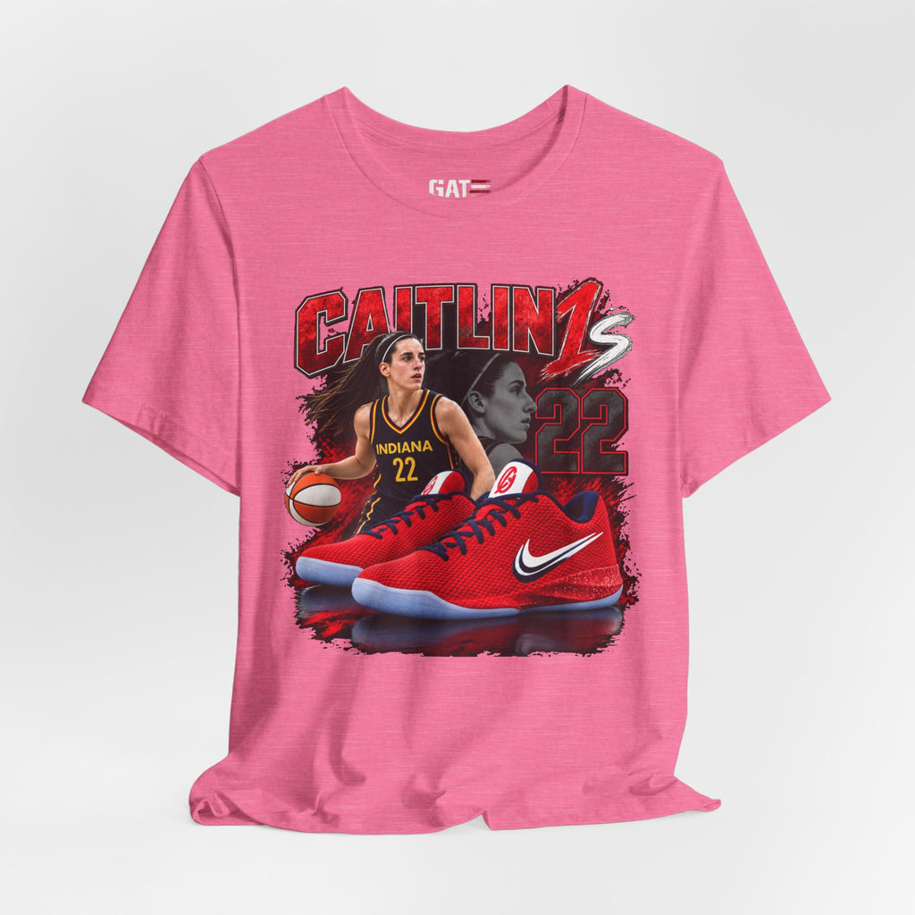 Caitlin Clark Caitlin 1s USA Reds Sneaker Shirt