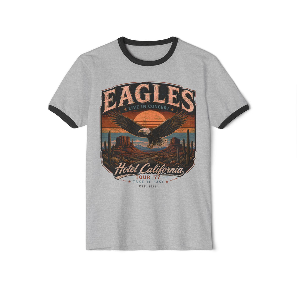 Eagles 'Hotel California' Vintage Tour Ringer Tee