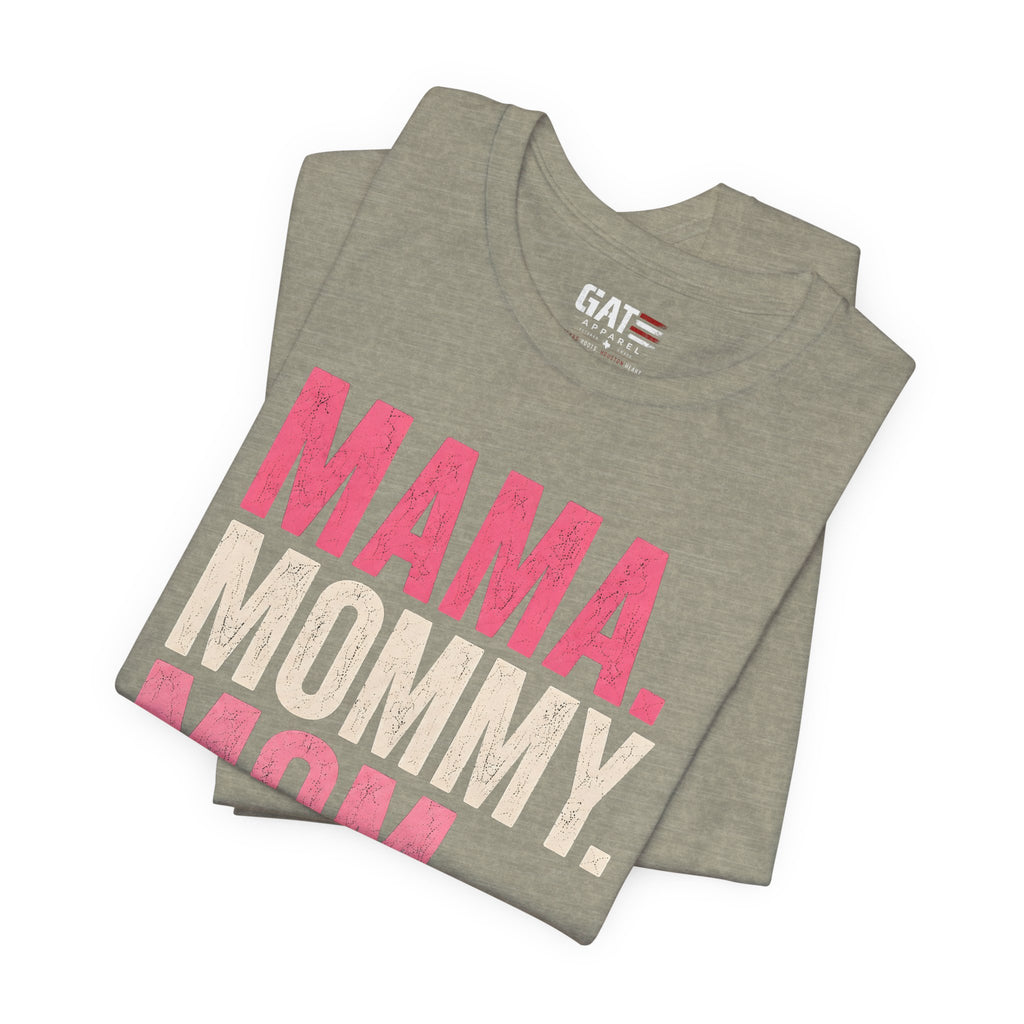 Mama Mommy Mom Bruh Shirt, Funny Mom Life Tee, Trendy Mother Graphic T Shirt, Gen Alpha Mom Gift, Cute Mother's Day Shirt