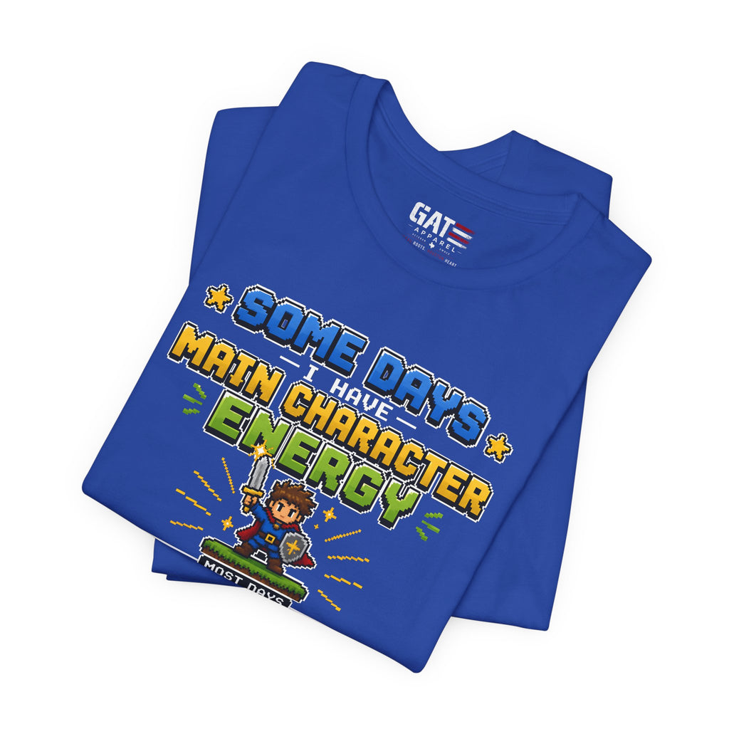Main Character Energy Shirt | Retro Gaming Tee