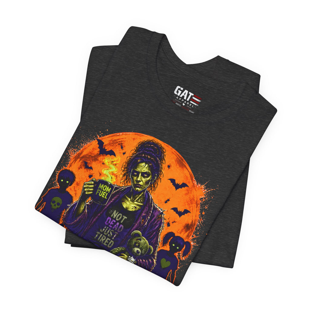 Mombie Halloween T-Shirt — 'Not Dead Just Tired' Mom Zombie Tee