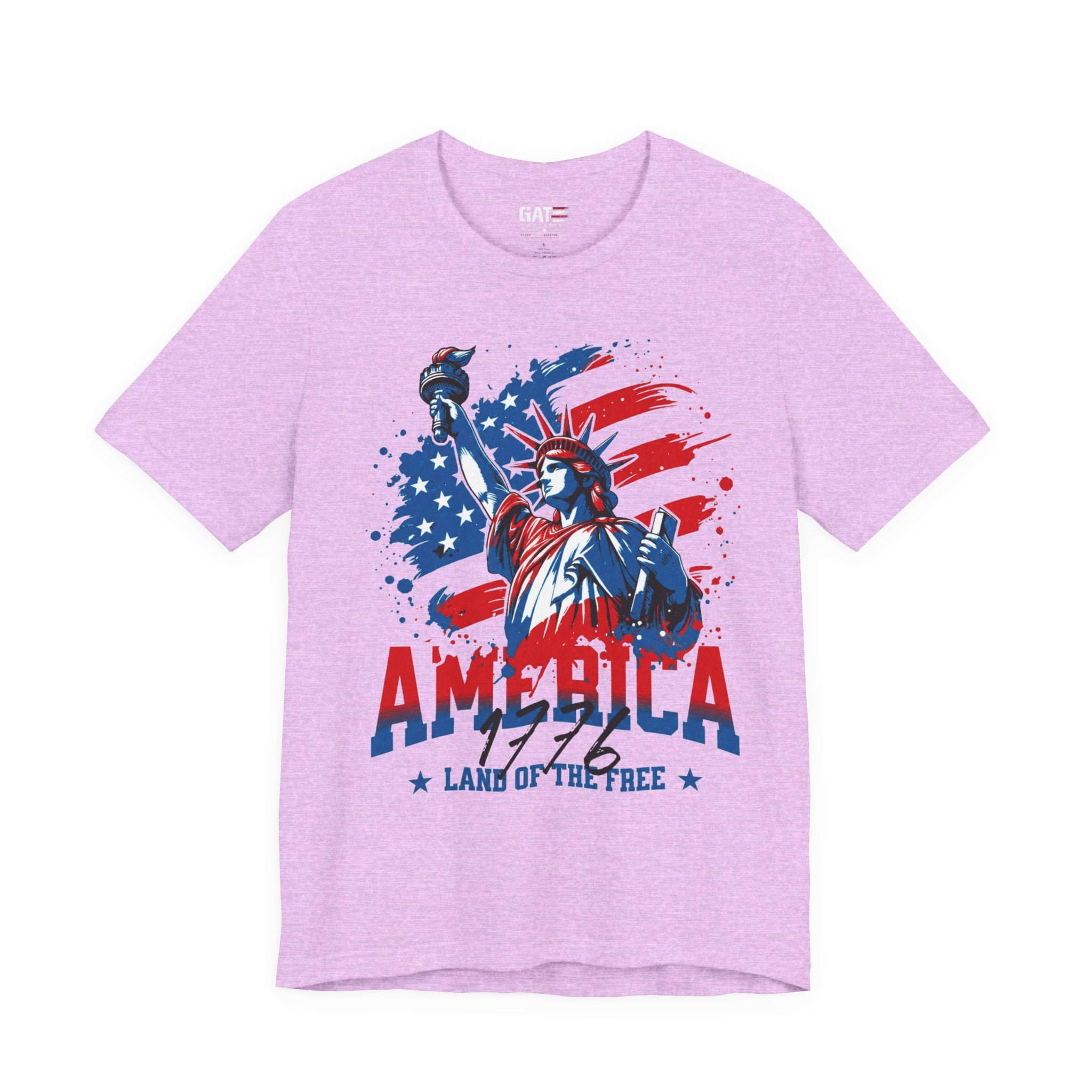 America Statue of Liberty T-Shirt – Land of the Free Patriotic Tee