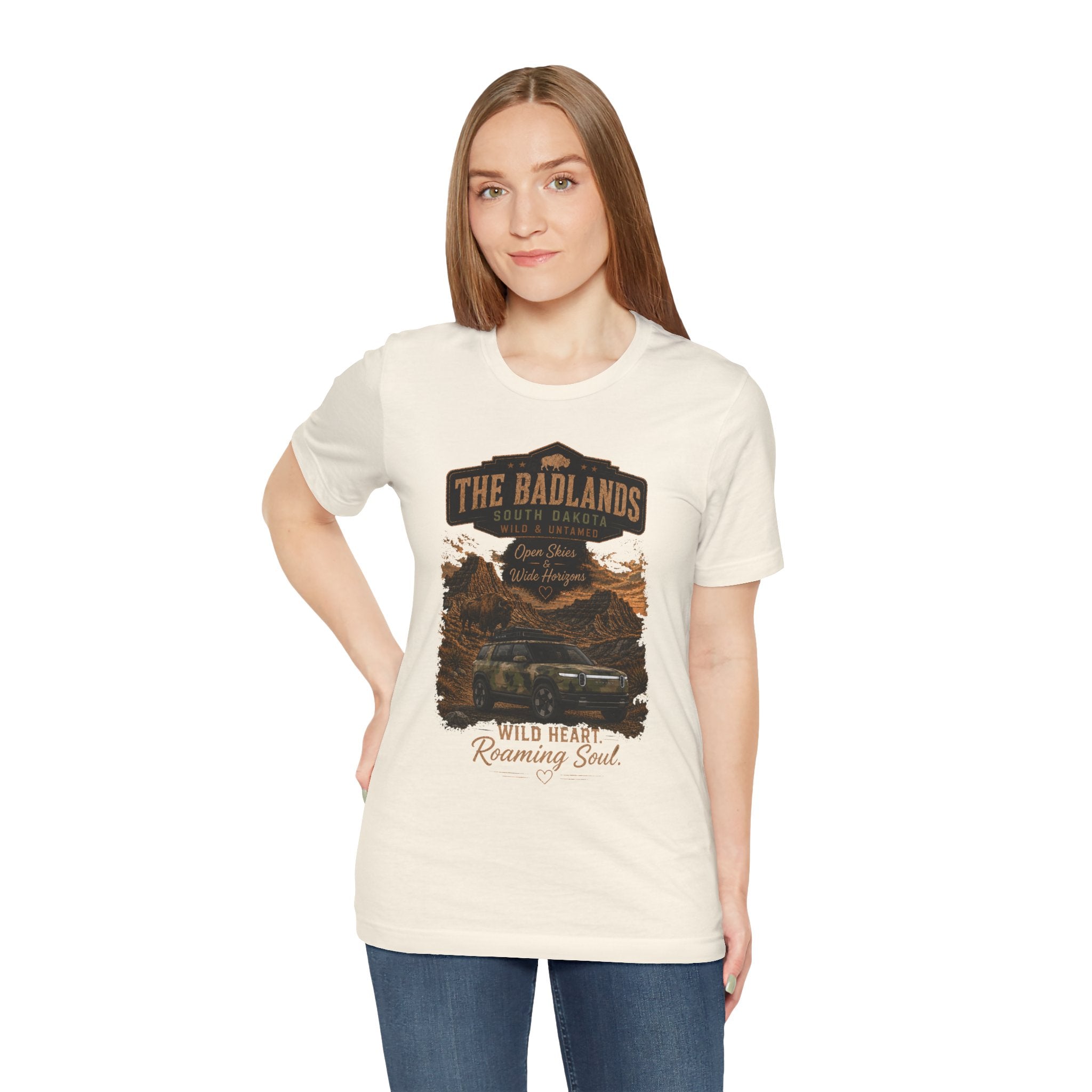 Badlands South Dakota Tee – Scenic Off-Road Adventure Shirt
