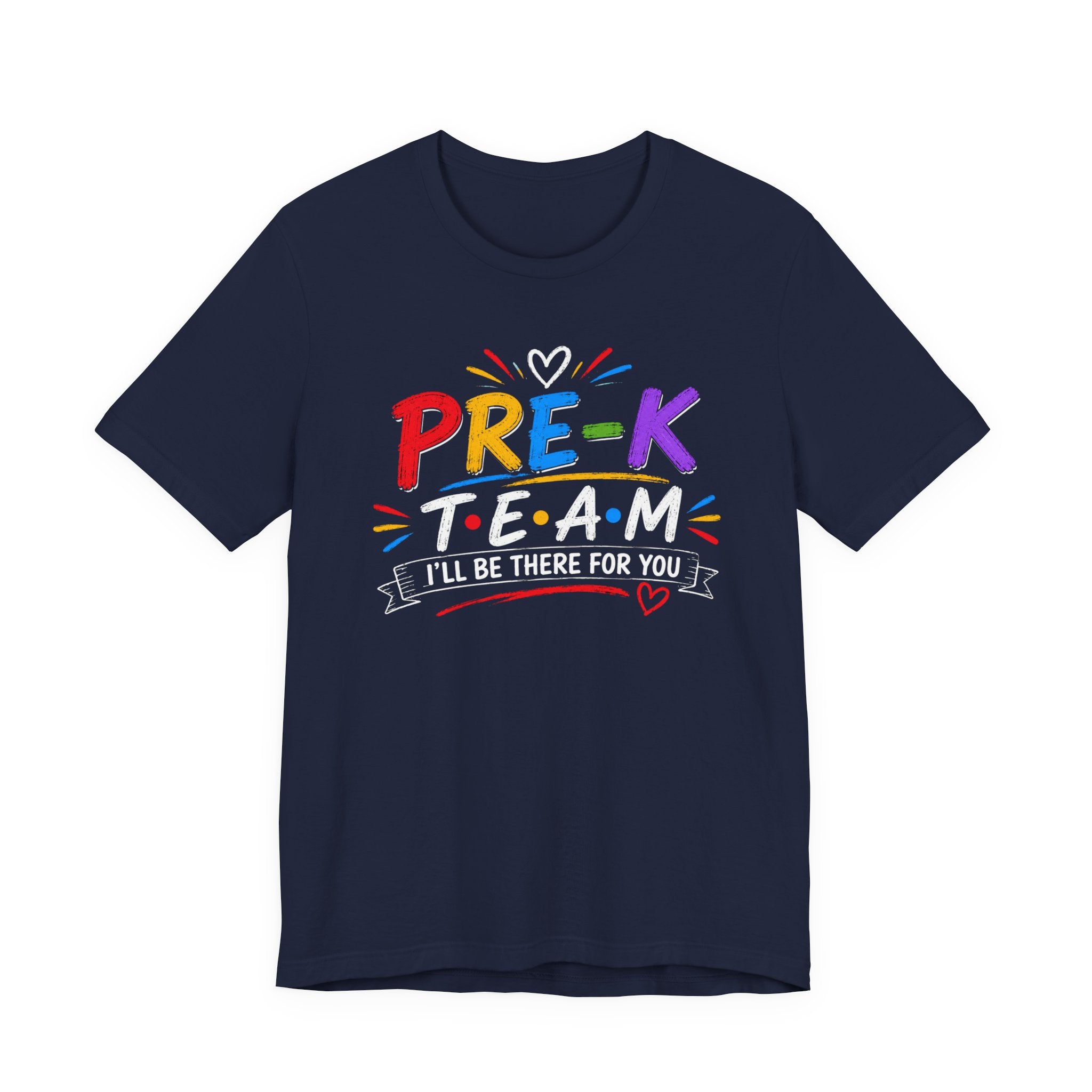 Pre-K Team Tee, Teacher Squad Shirt, Color Dot Inspired Teacher Shirt, Grade Level Team Gift, School Staff Apparel, Friends Theme
