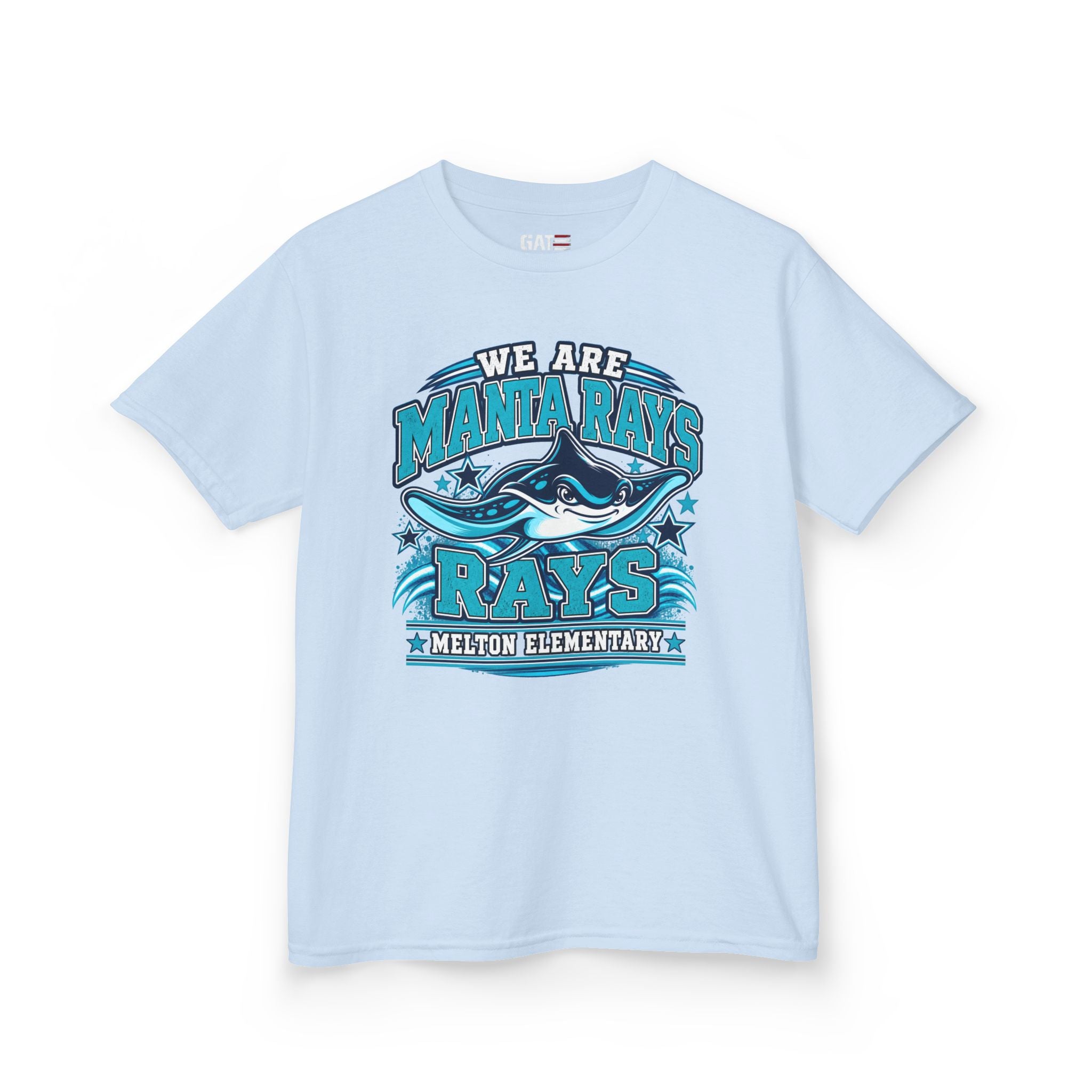Melton Kids 'We Are Manta Rays' School Spirit T‑Shirt — Melton Elementary