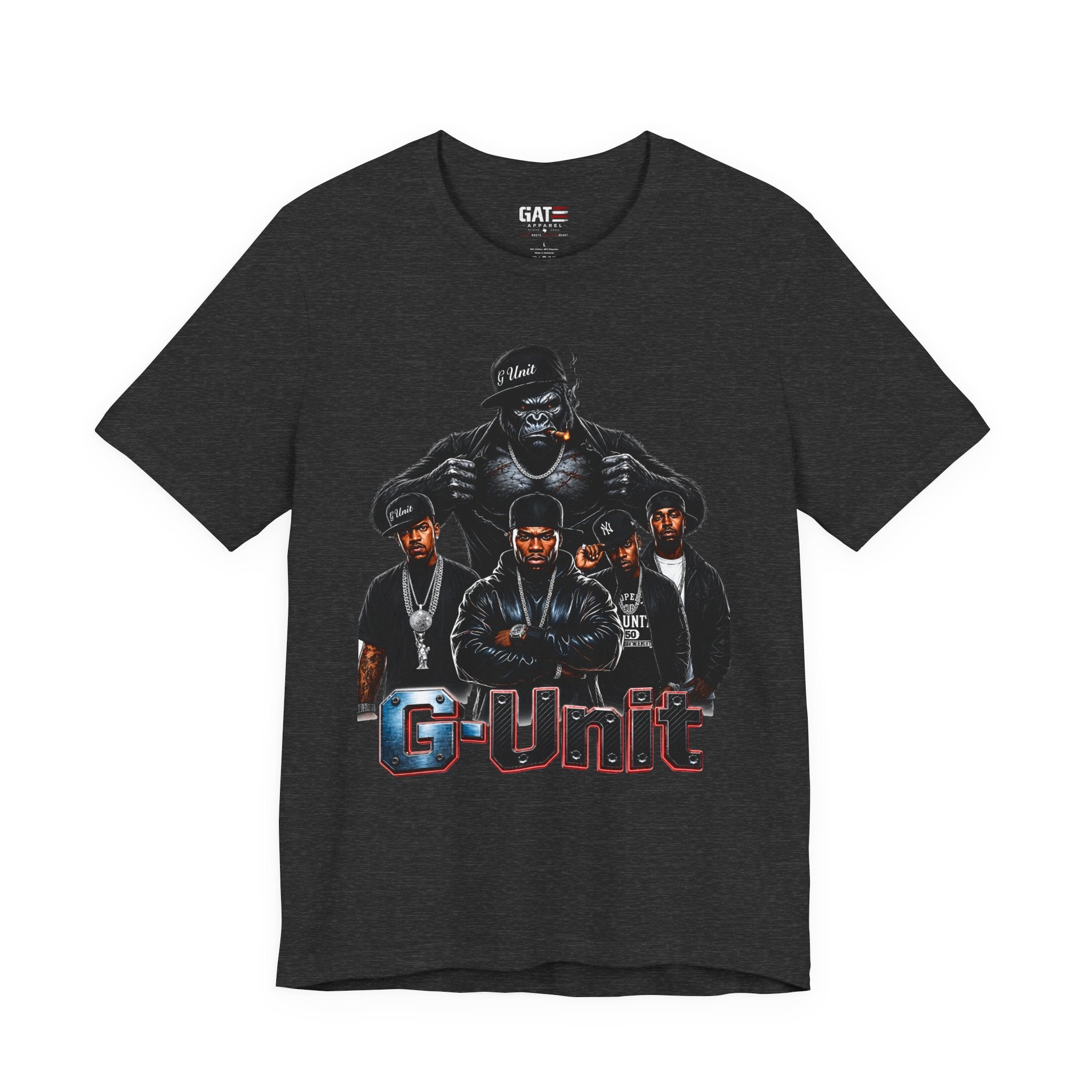 G-Unit Retro Rap Group Tee — Vintage Hip-Hop Graphic T-Shirt