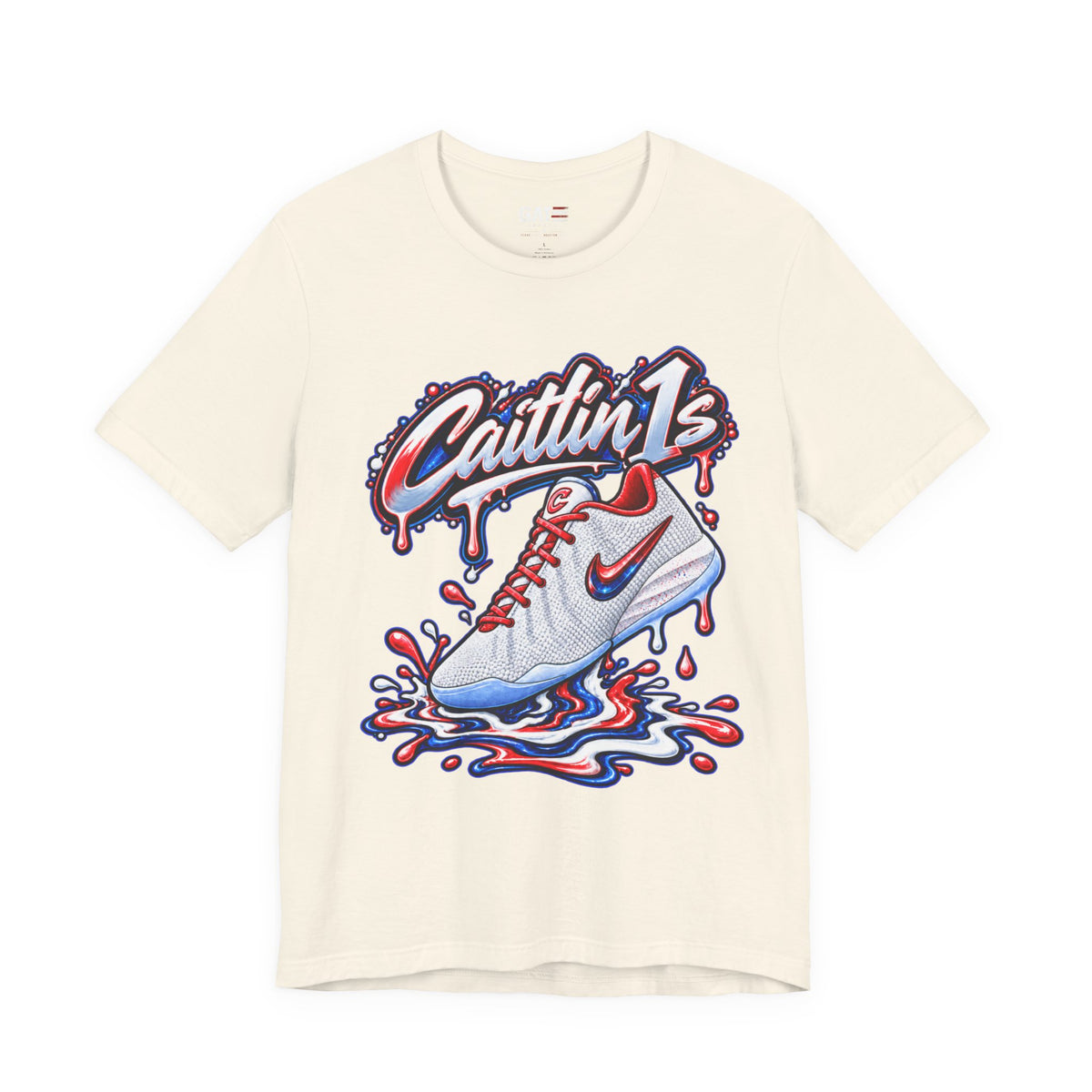 Caitlin Clark Caitlin 1s USA Whites Sneaker Shirt