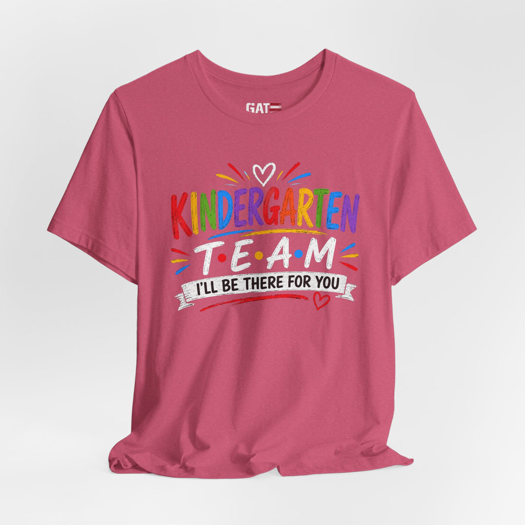 Kindergarten Team Tee, Teacher Squad Shirt, Color Dot Inspired Teacher Shirt, Grade Level Team Gift, School Staff Apparel, Friends Theme