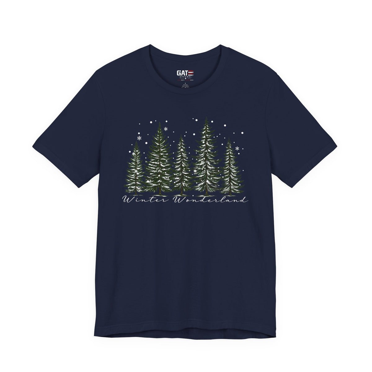 Winter Wonderland Graphic T-Shirt - product mockup view 6