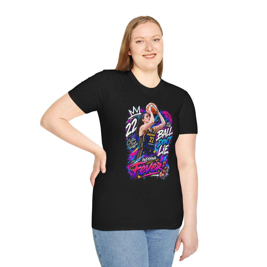 Indiana Fever Team Shirt Caitlin Clark Sophie Cunningham WNBA Basketball Tee
