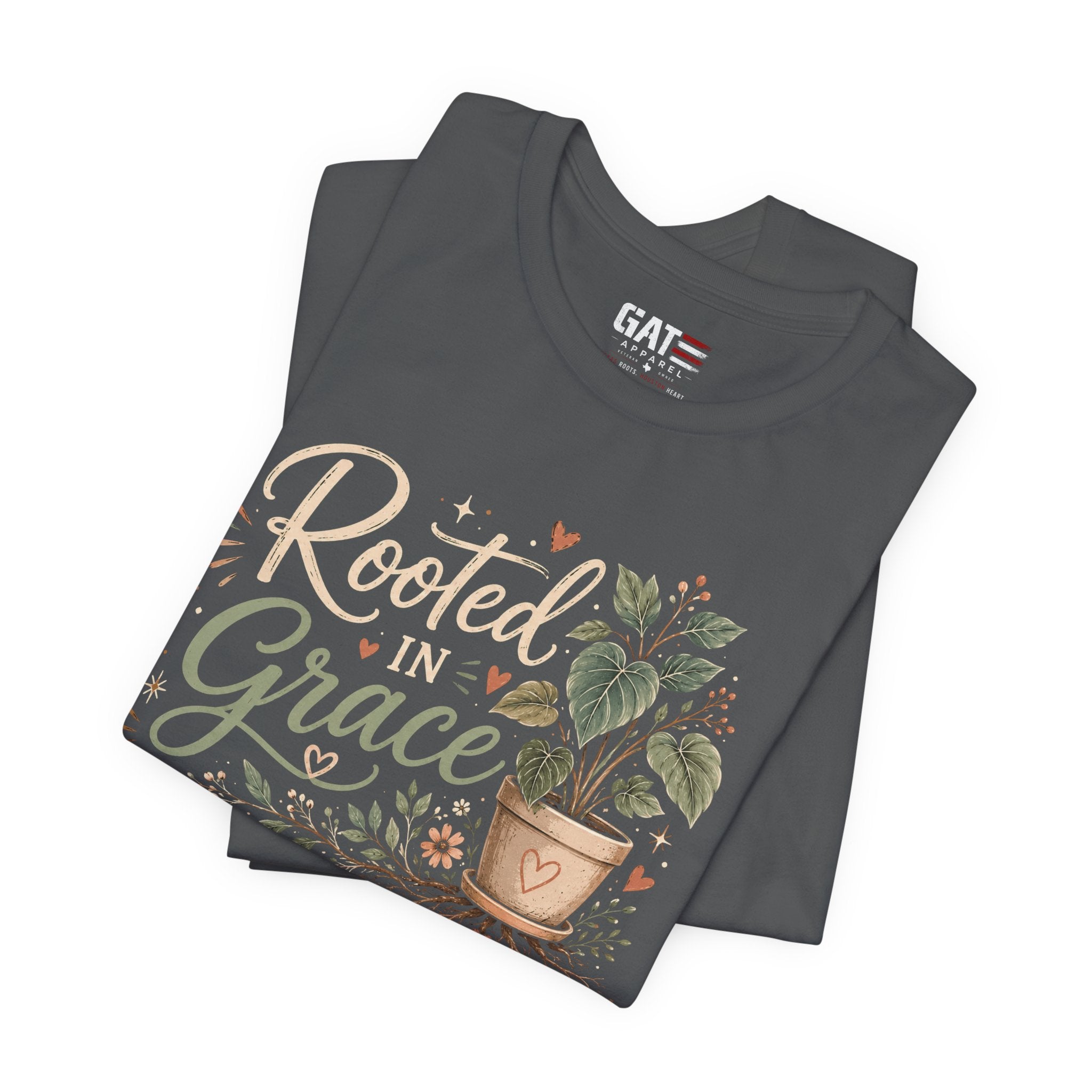 Christian Plant Lover Shirt for Women, Faith Based Gardening Tee, Houseplant Graphic Shirt, Botanical Christian Gift, Plant Mom Apparel