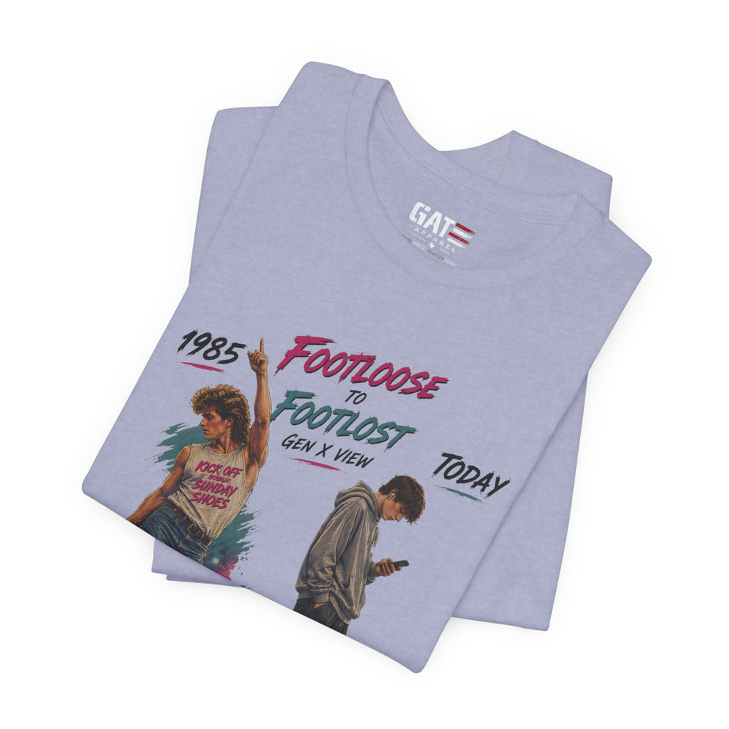 Retro 'Footloose' Movie Graphic Tee — 80s Dance Vintage T-Shirt