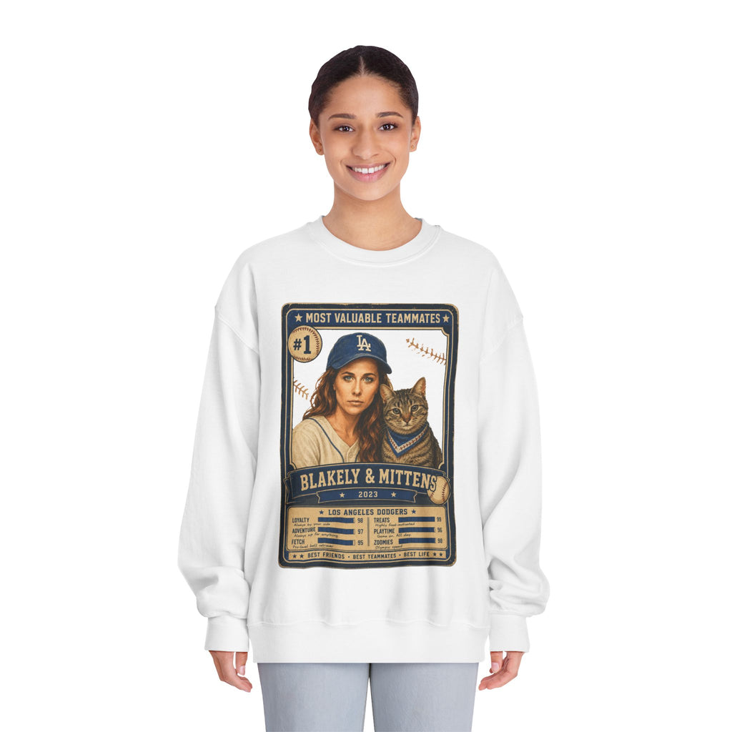 Personalized Pet Portrait Sweatshirt, Custom Dog or Cat Sweatshirt, Pet Lover Gift, Dog Mom Gift, Dog Dad Gift