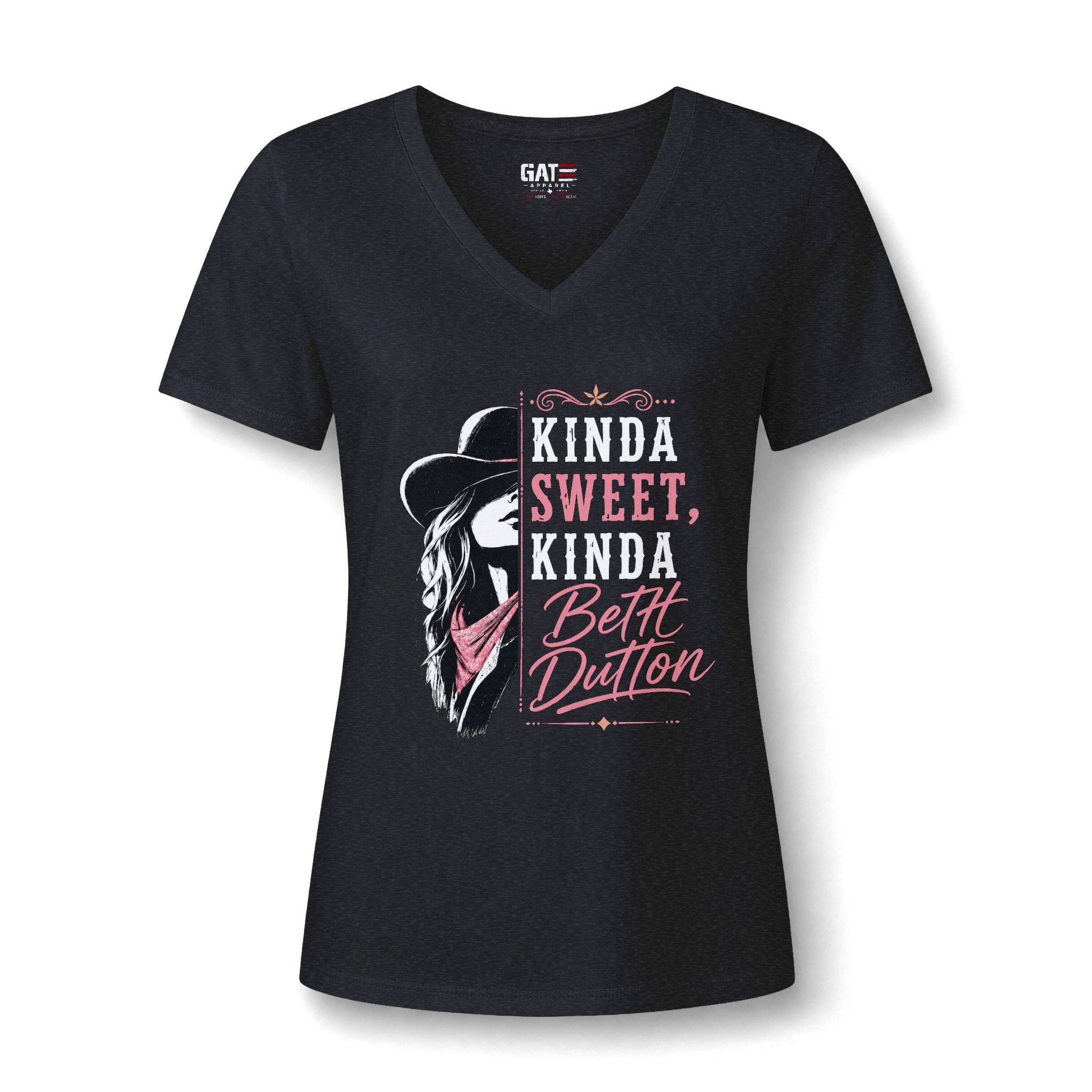 Kinda Sweet Kinda Beth Dutton V‑Neck Tee