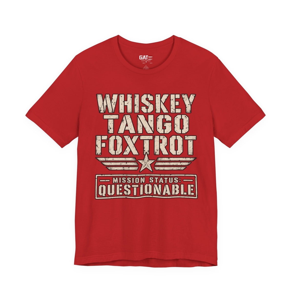 Whiskey Tango Foxtrot Mission Status Questionable Shirt