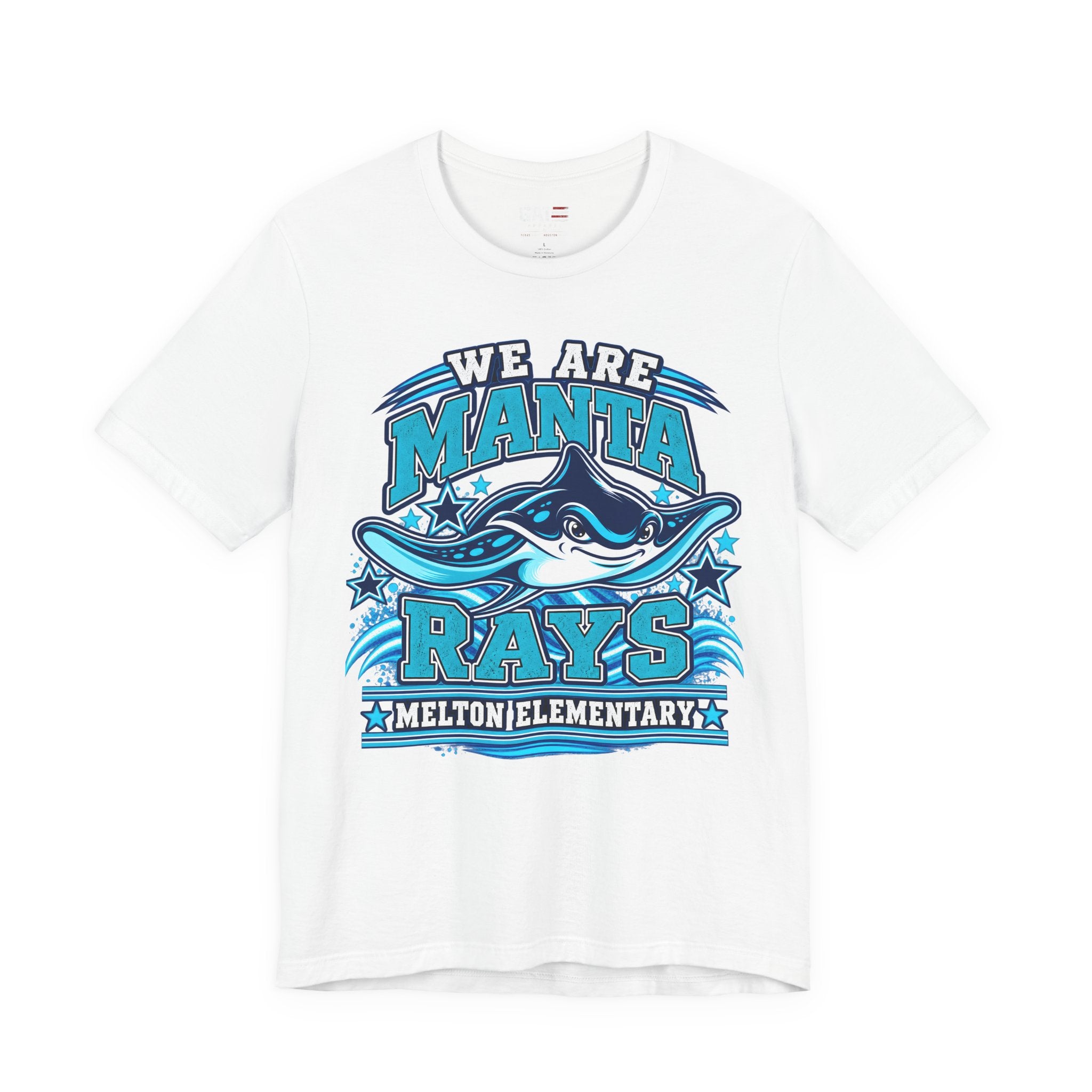Melton Manta Rays School Tee – "We Are Manta Rays" Melton Elementary Spirit Shirt