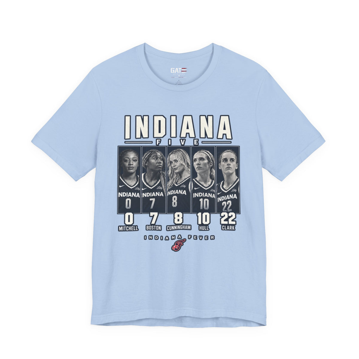 Indiana Fever The Five Shirt | Caitlin Clark WNBA Basketball Tee