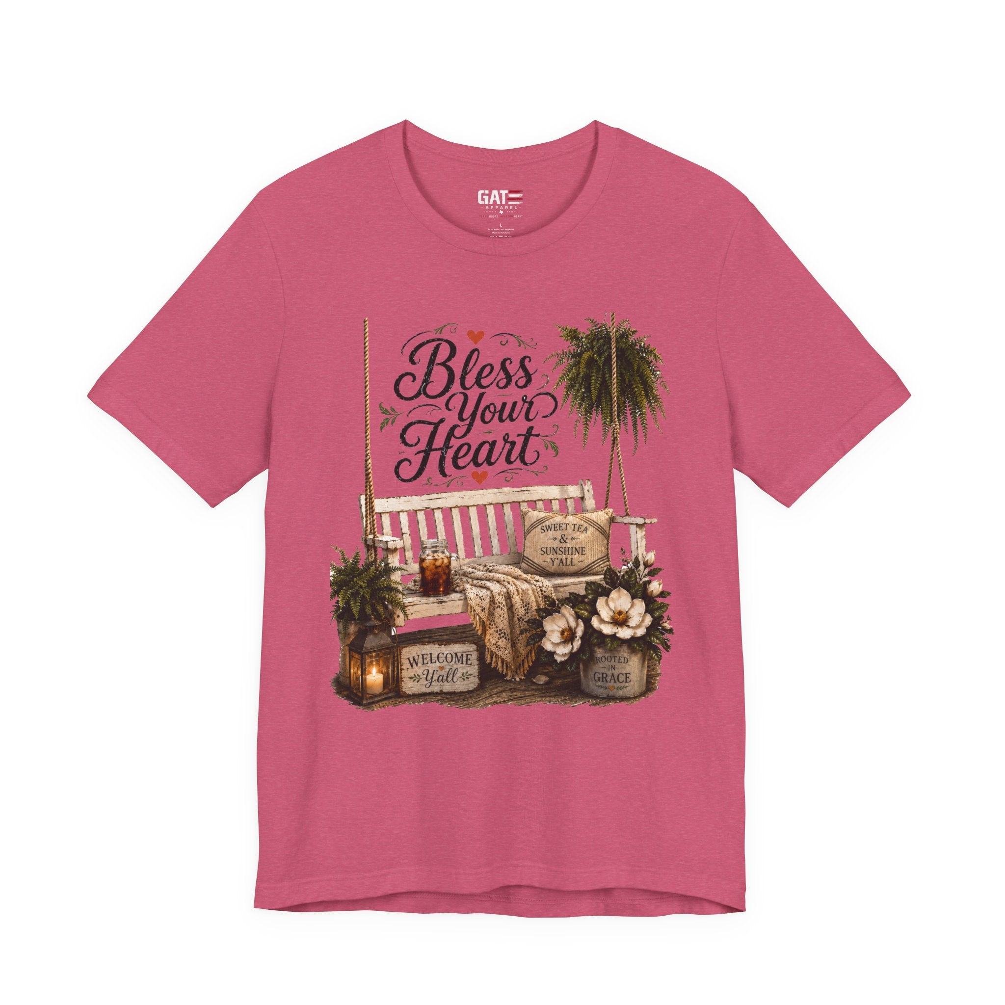 Funny Southern Shirt, Bless Your Heart Tee, Southern Humor Graphic Tee, Magnolia Floral Shirt, Country Girl Gift, Farmhouse Style Tee
