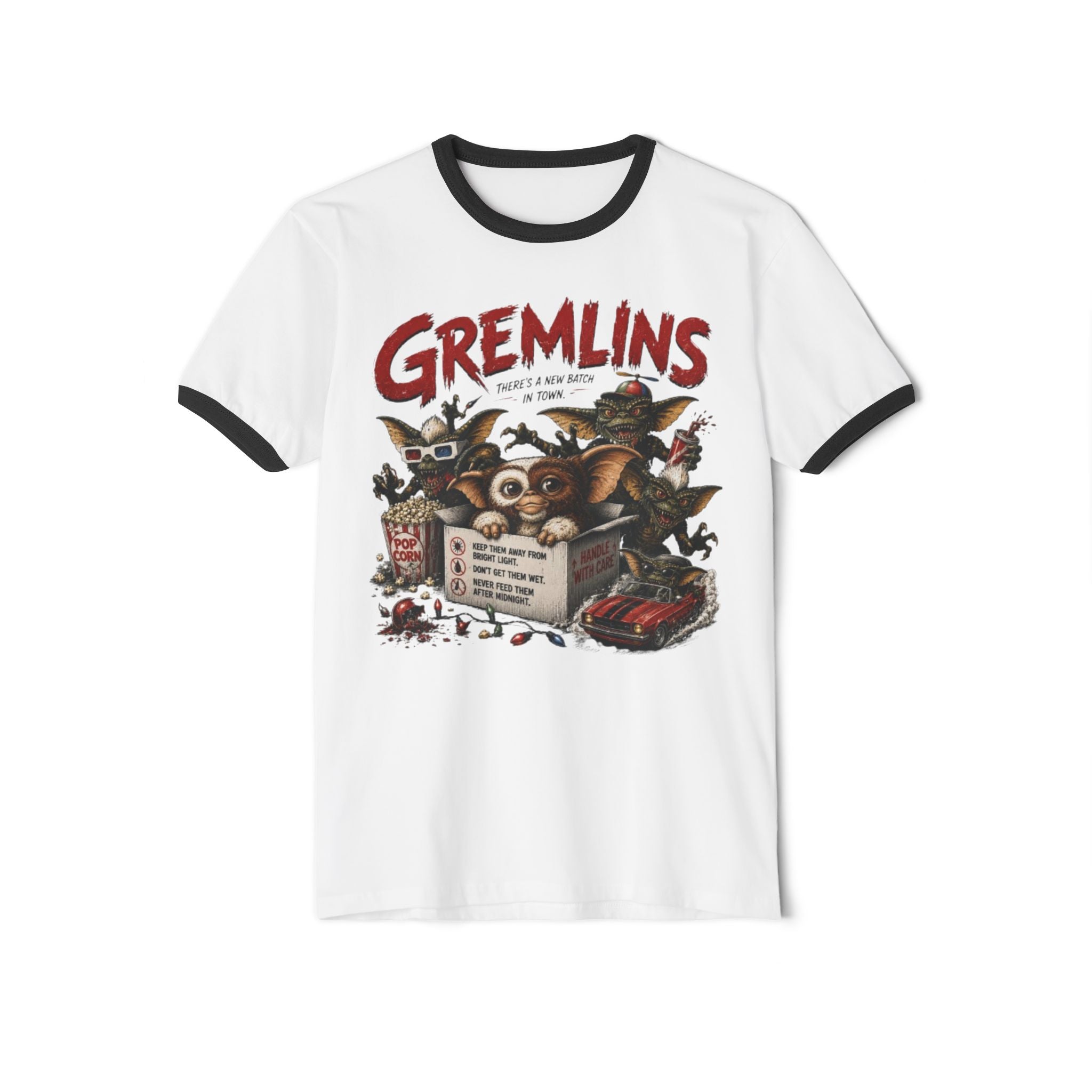 Gremlins Retro Movie Ringer T-Shirt