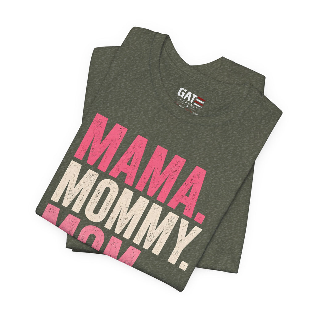 Mama Mommy Mom Bruh Shirt, Funny Mom Life Tee, Trendy Mother Graphic T Shirt, Gen Alpha Mom Gift, Cute Mother's Day Shirt