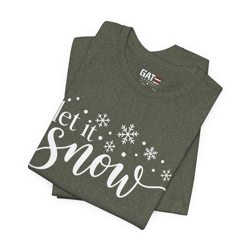 Let It Snow Winter Shirt - product mockup view 26