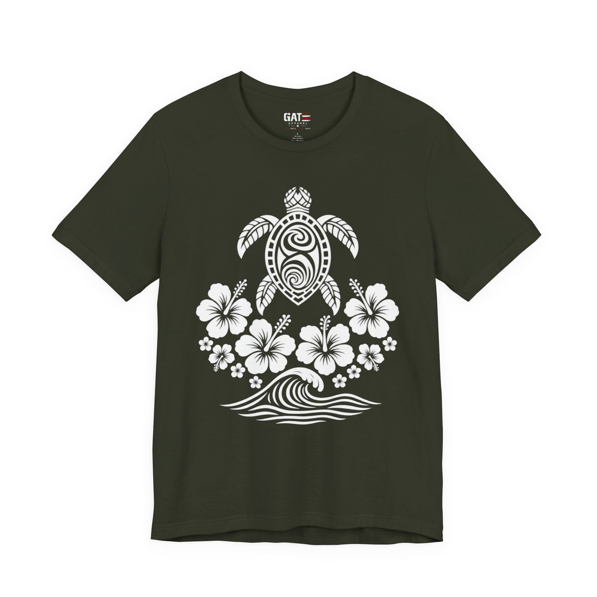Island Drifter Sea Turtle Surf T-Shirt