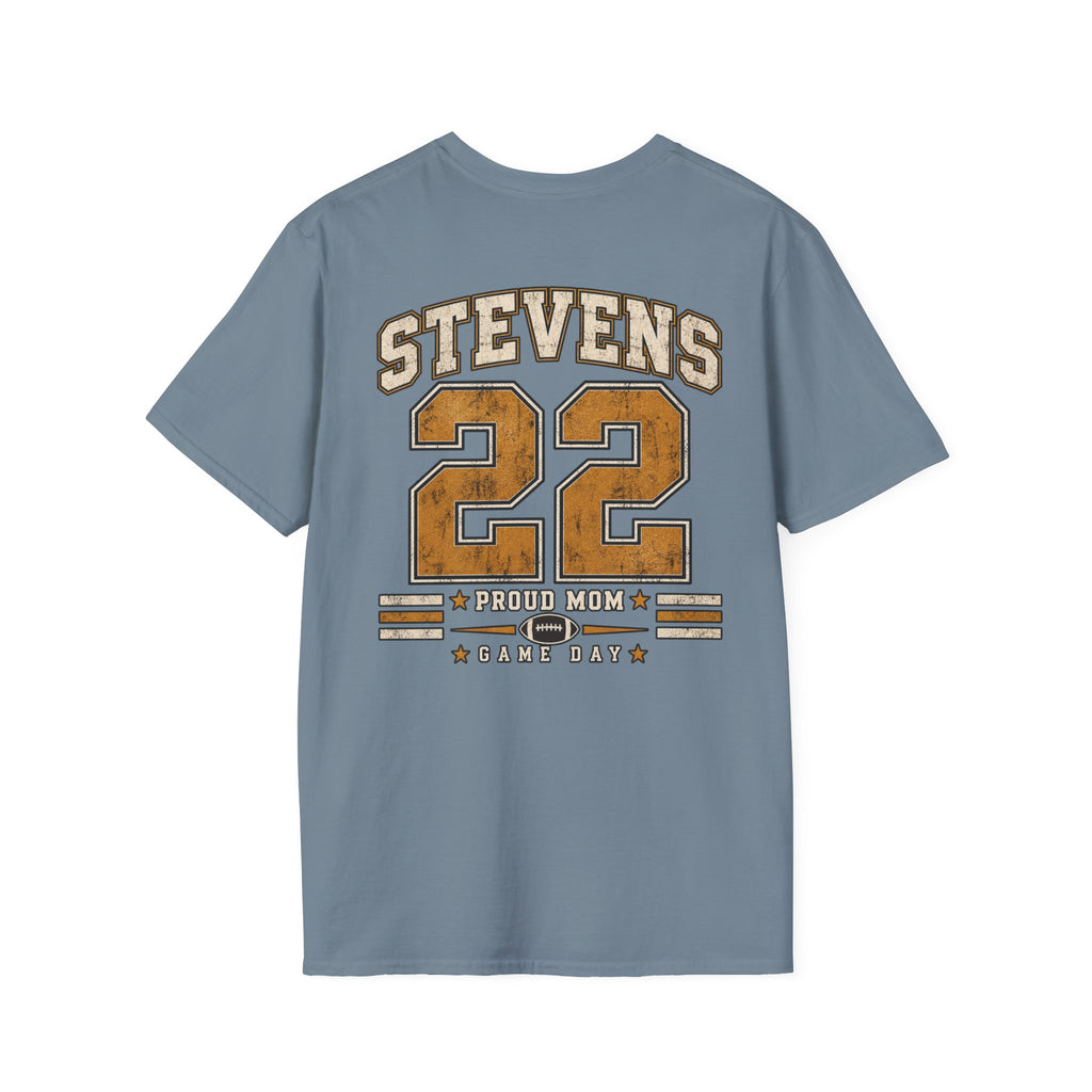 Football Mom Personalized Shirt Custom Player Name Number Game Day Tee