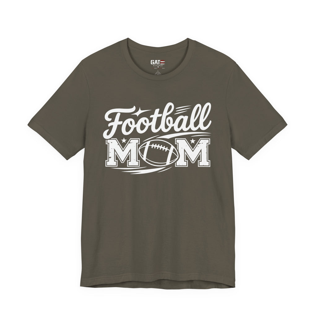 Personalized Football Mom Shirt | Name & Number Tee Style 7