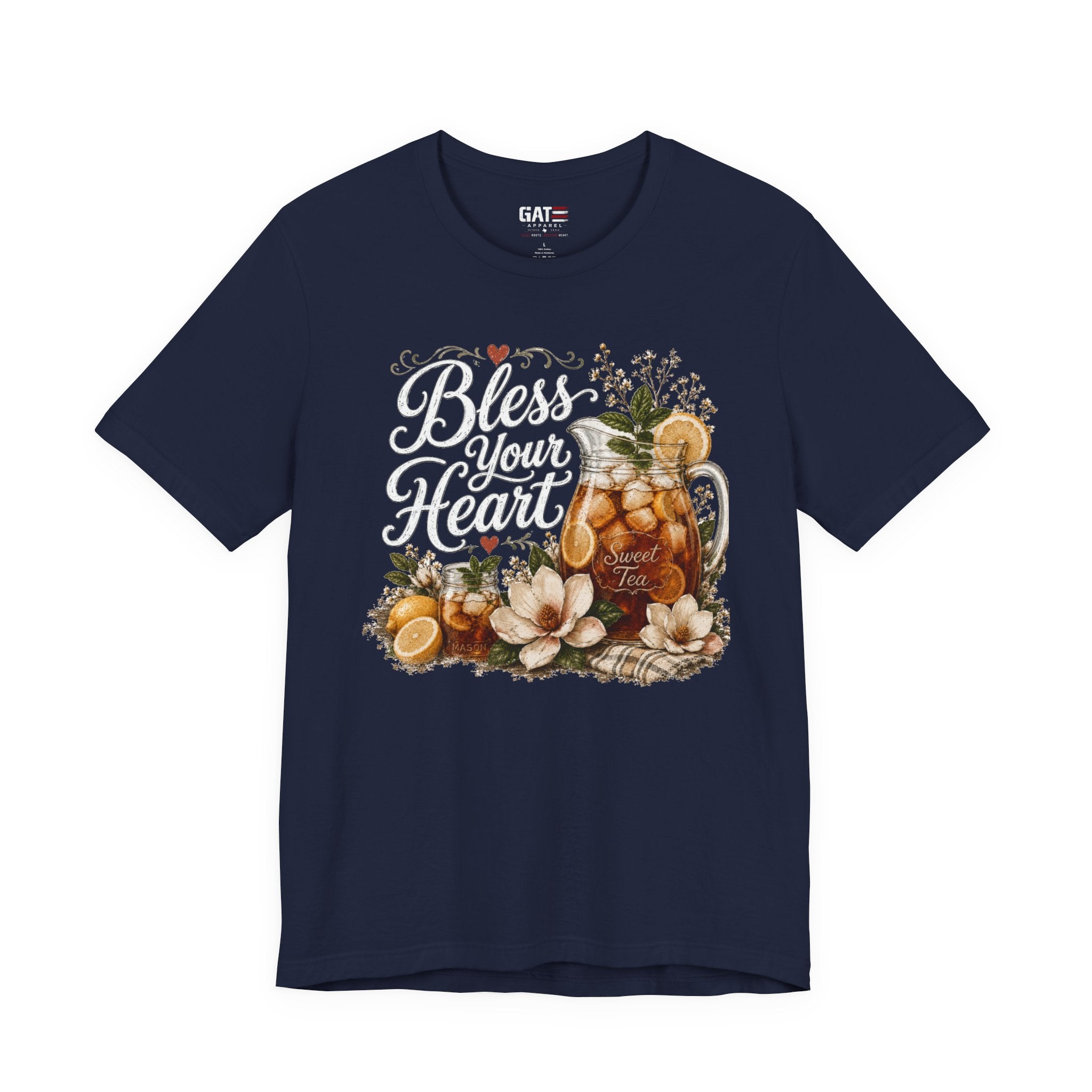 Funny Southern Shirt, Bless Your Heart Tee, Southern Humor Graphic Tee, Magnolia Floral Shirt, Country Girl Gift, Farmhouse Style Tee