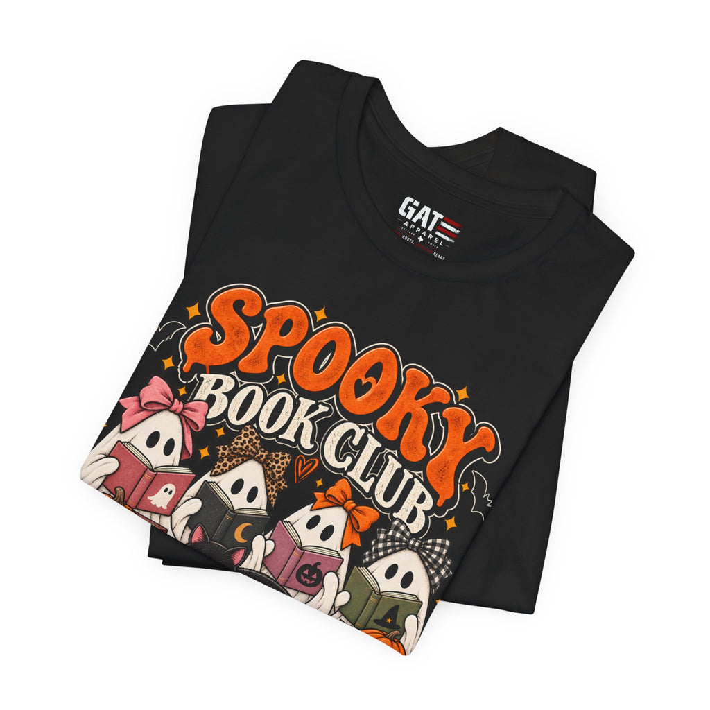 Spooky Book Club Halloween Shirt | Ghost Reading Tee