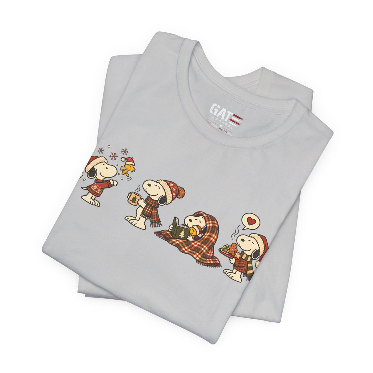 Cozy Christmas Snoopy Shirt - product mockup view 35