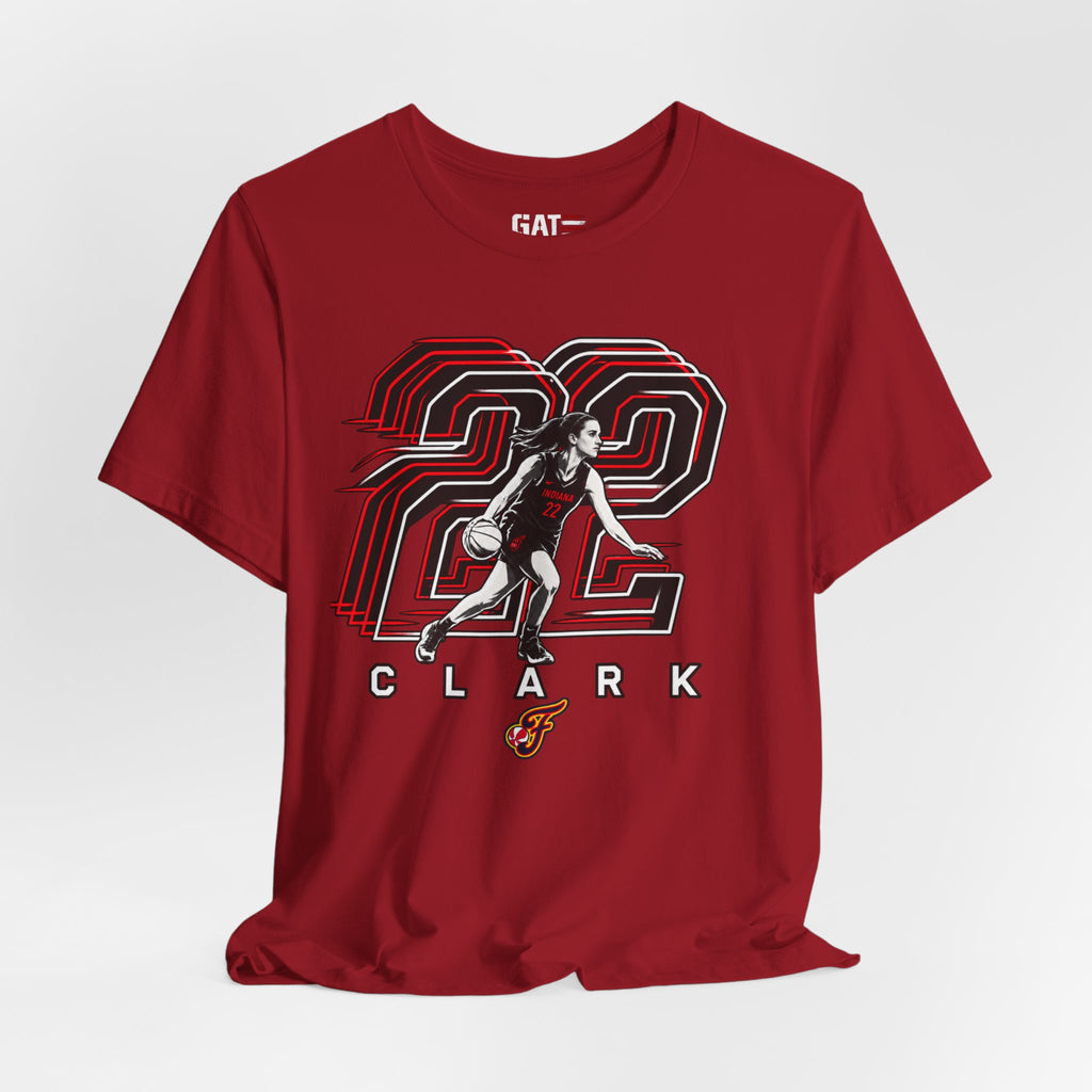 Caitlin Clark #22 Basketball Shirt | Indiana Fever WNBA Tee