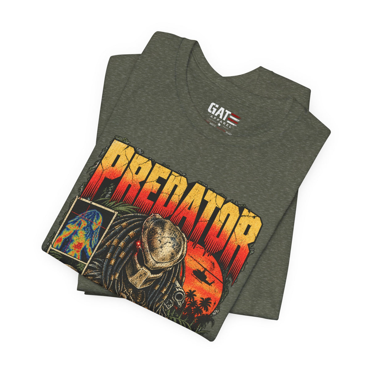 Predator Movie Shirt | Retro Sci-Fi Horror Graphic Tee